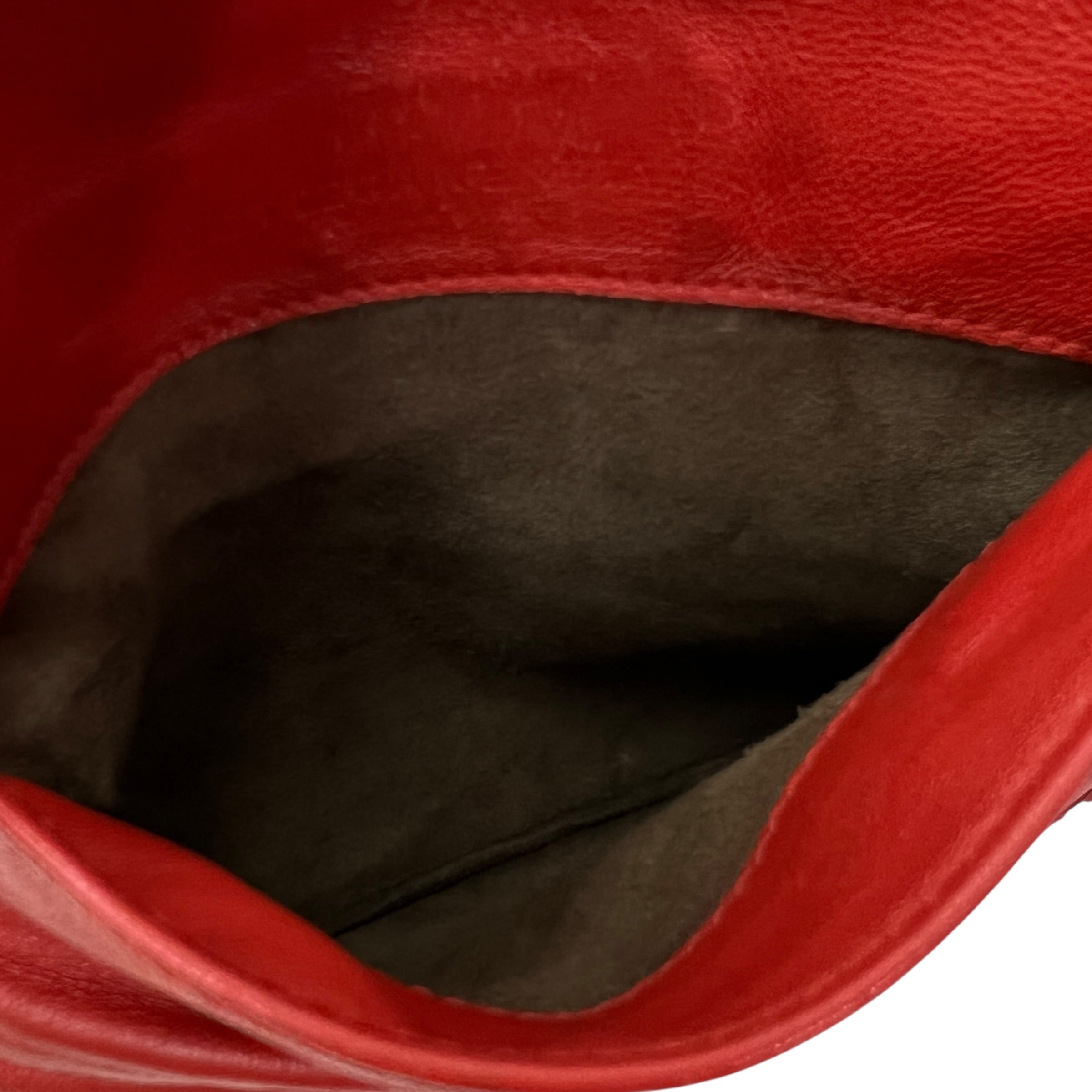 Mini borsa in pelle intrecciata