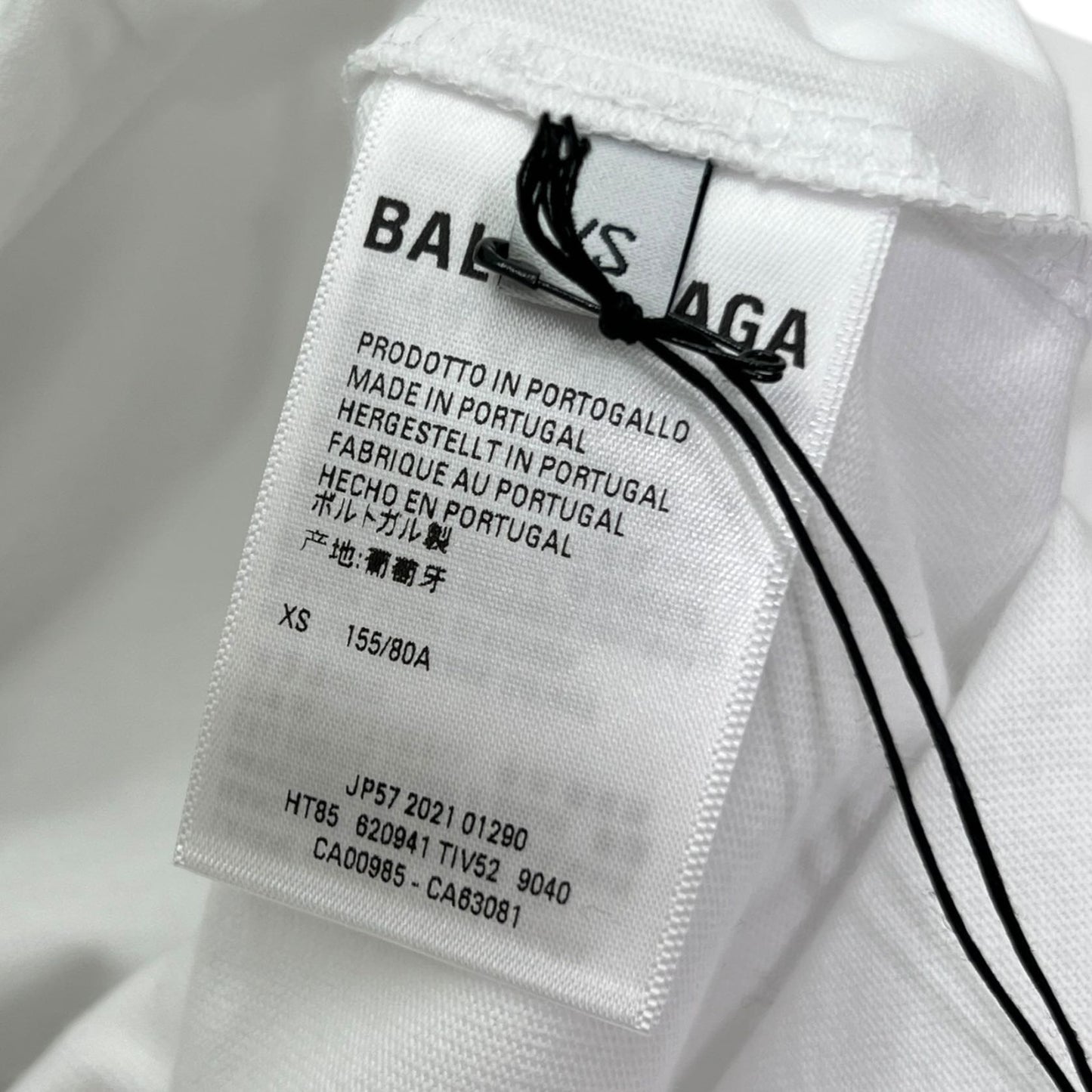 BALENCIAGA T-SHIRT POLITICAL CAMPAIGN TG XS (VESTE L)