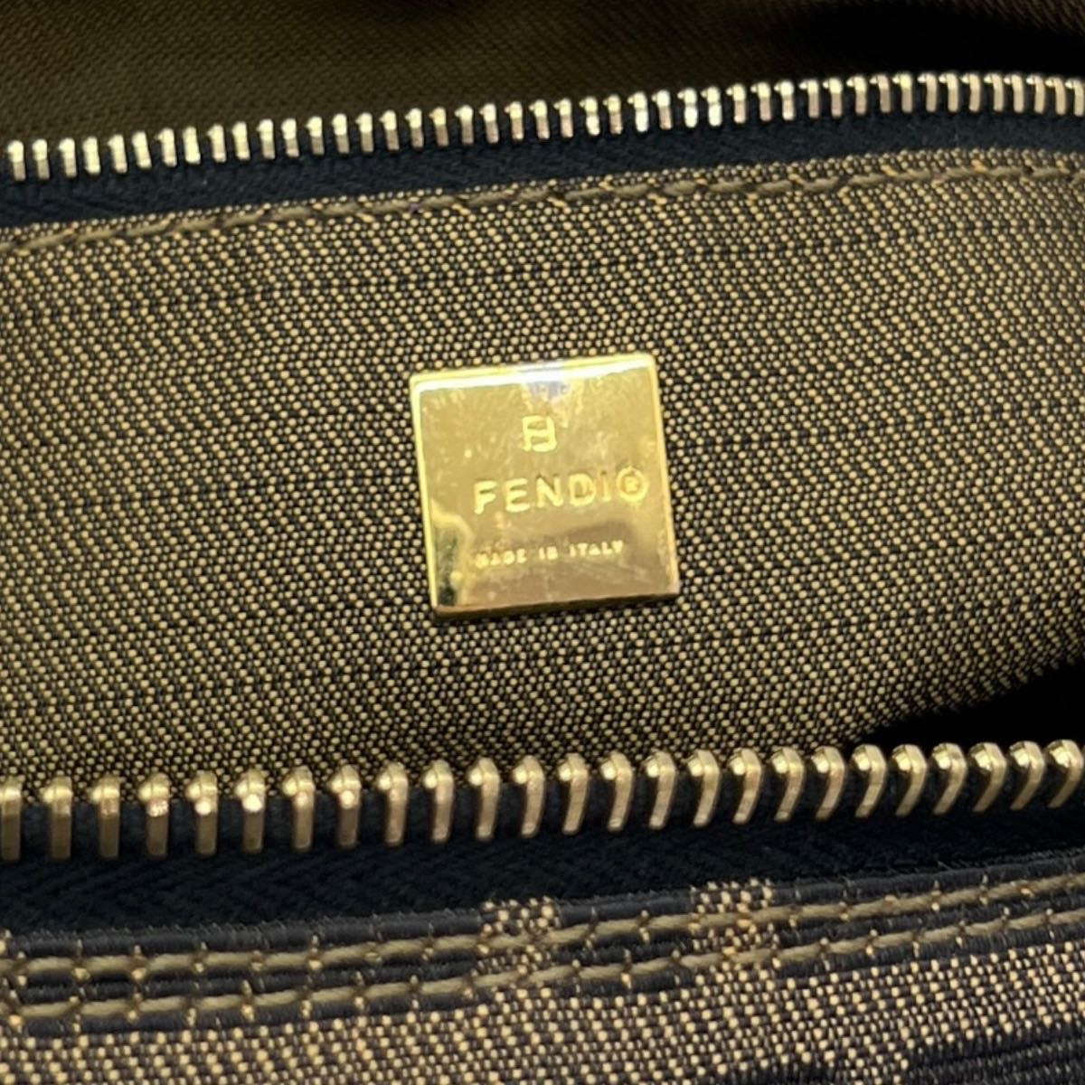 FENDI BORSA A MANO IN TELA ZUCCA FF