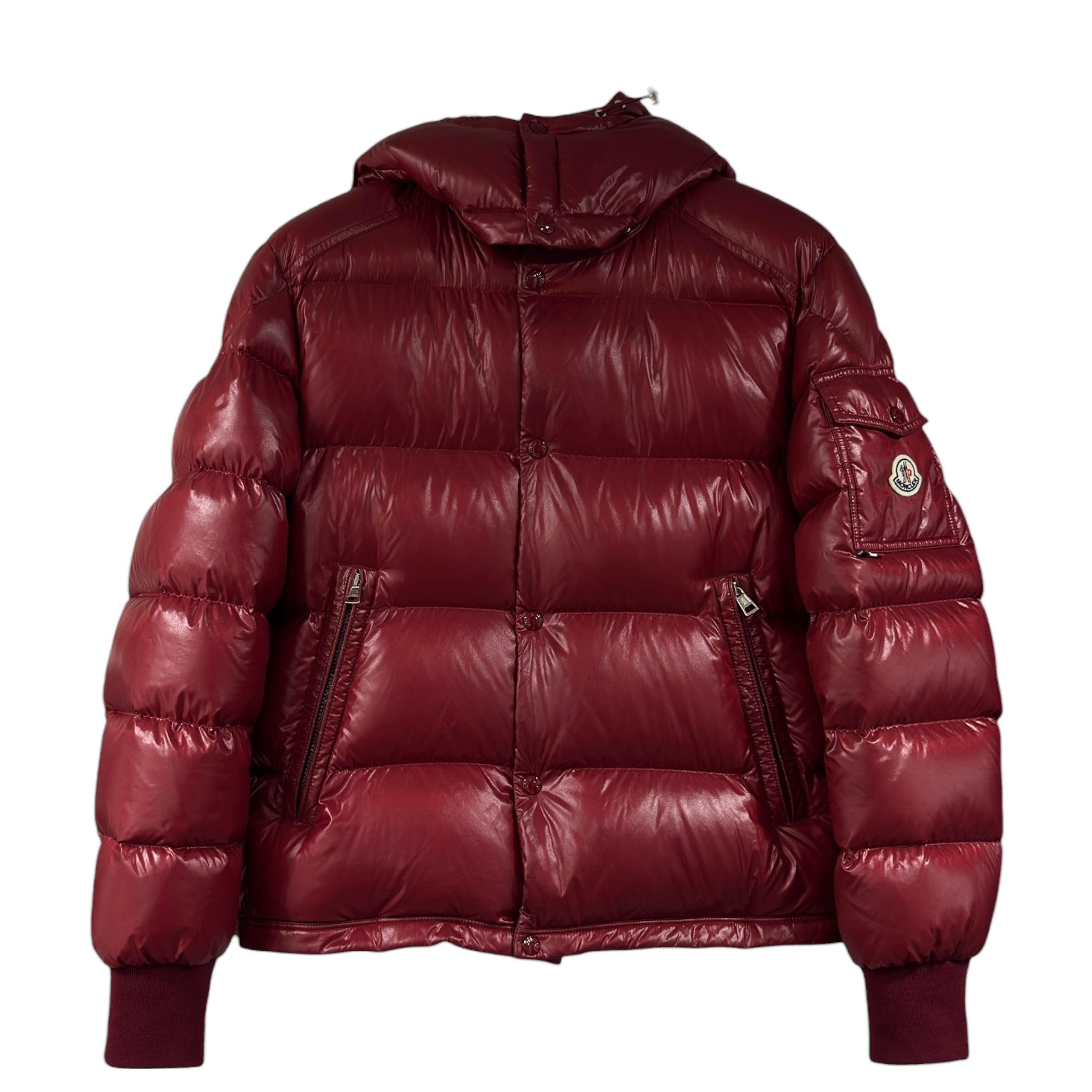 Piumino corto Maljasset con cappuccio taglia 2