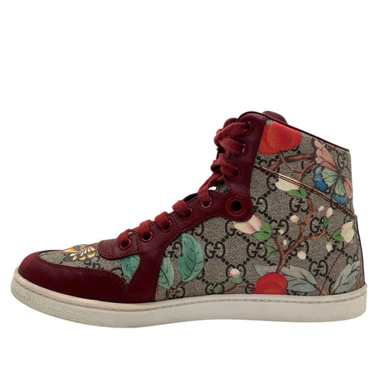 GUCCI SNEAKERS ALTE TIAN IN GG SUPREME E PELLE TG 38