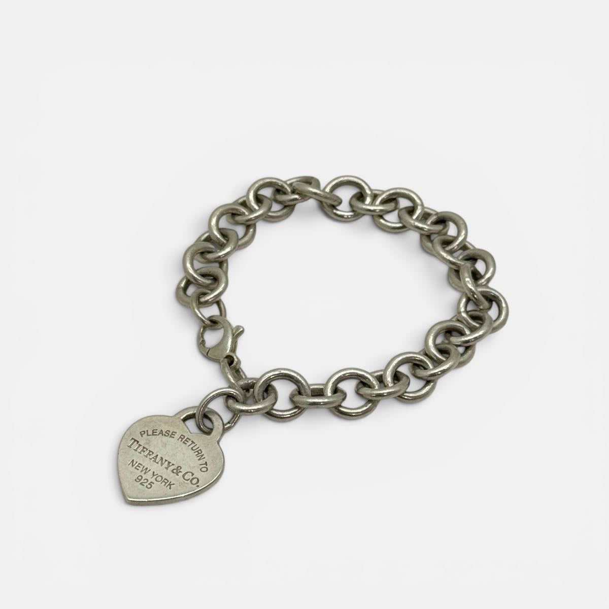 Bracciale Heart Tag in Argento