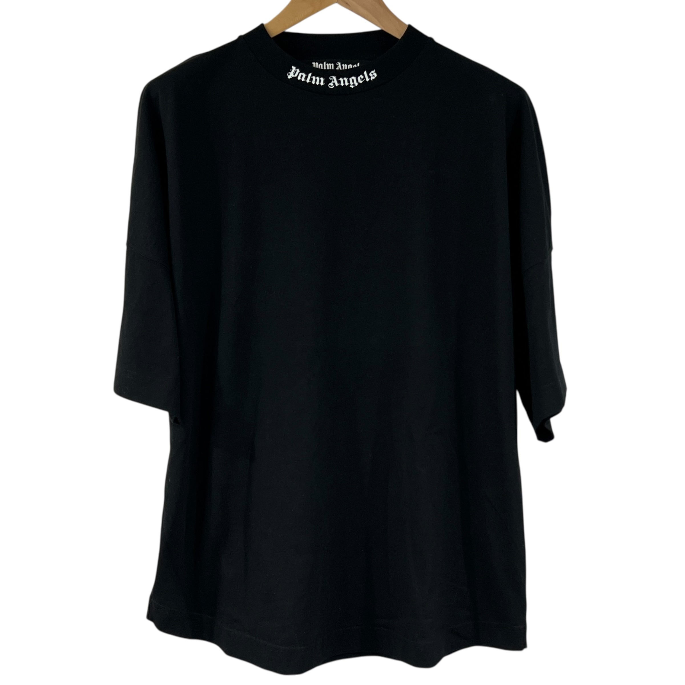 T-shirt classica oversize con logo