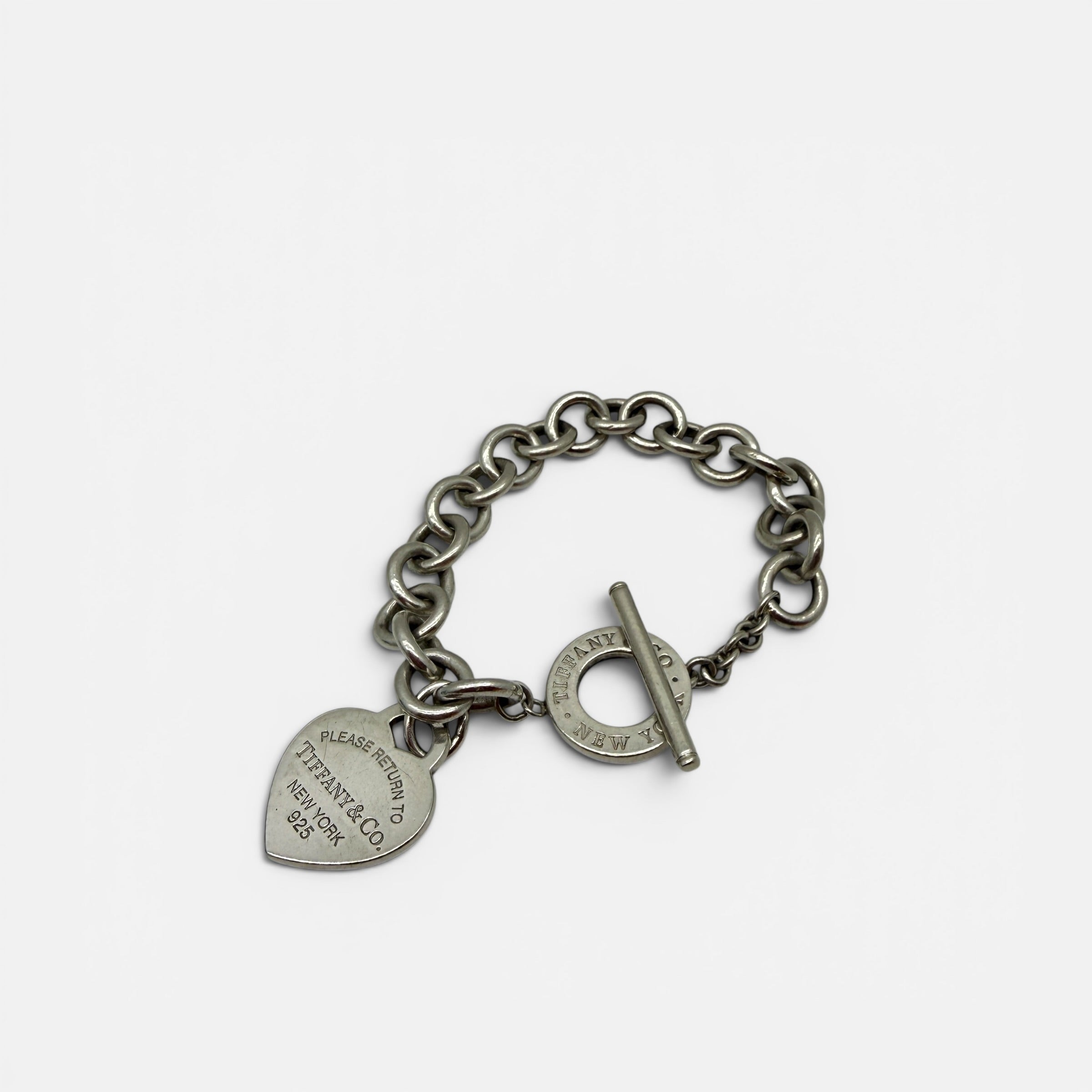Bracciale Heart tag chiusura toggle (Sofia)