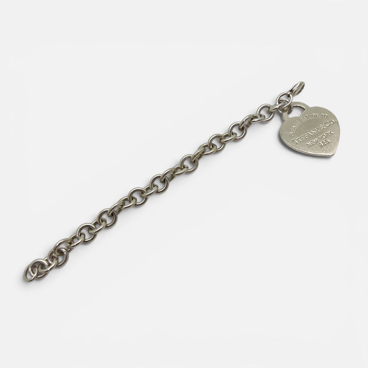 Bracciale con ciondoo Heart Tag grande