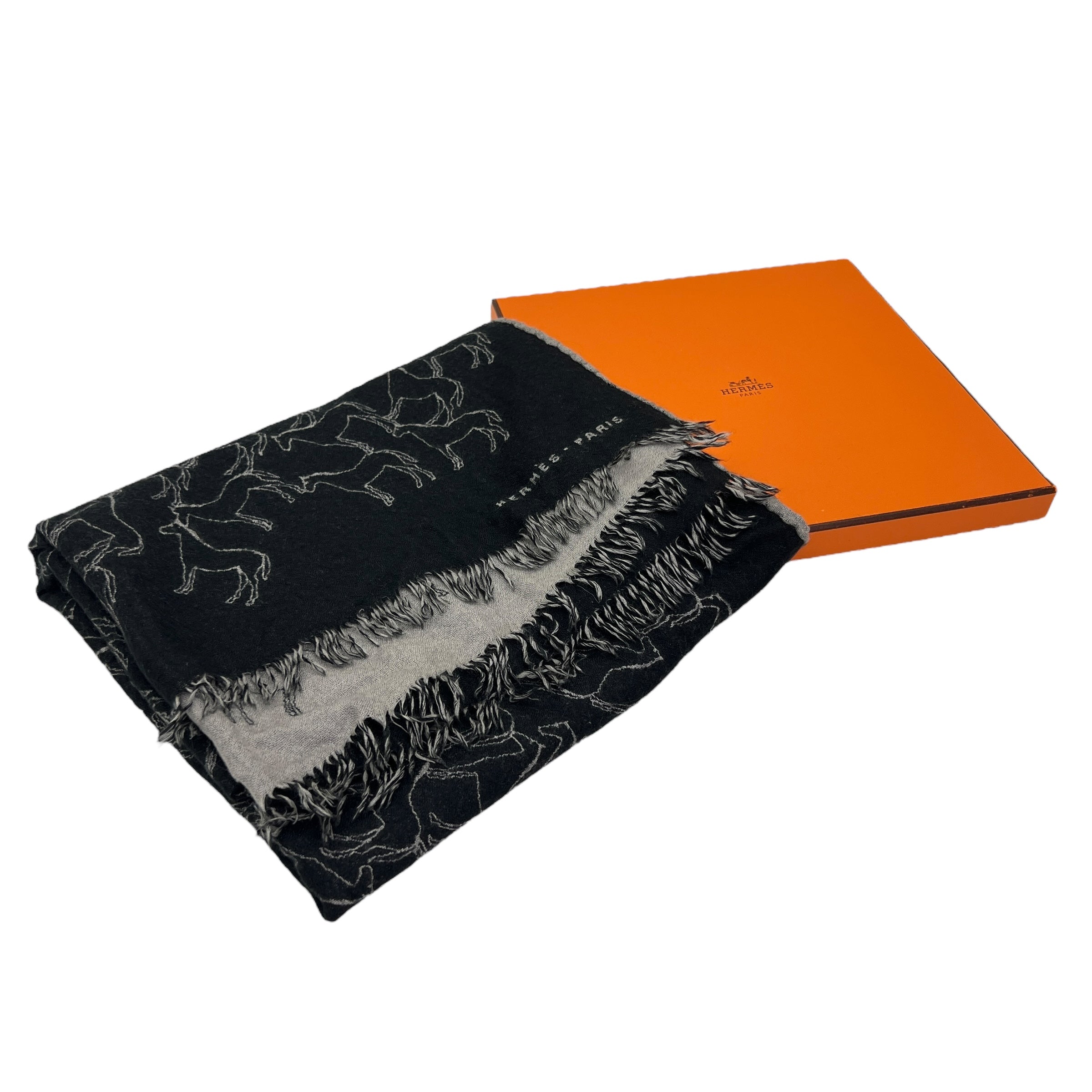 HERMÈS SCIARPA MISTO CACHEMIRE