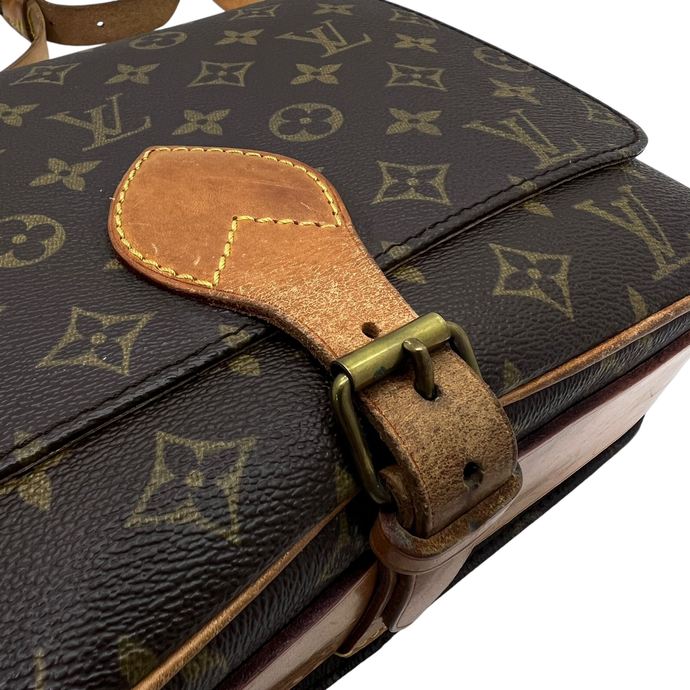 LOUIS VUITTON CARTOUCHIERE GM TRACOLLA VINTAGE