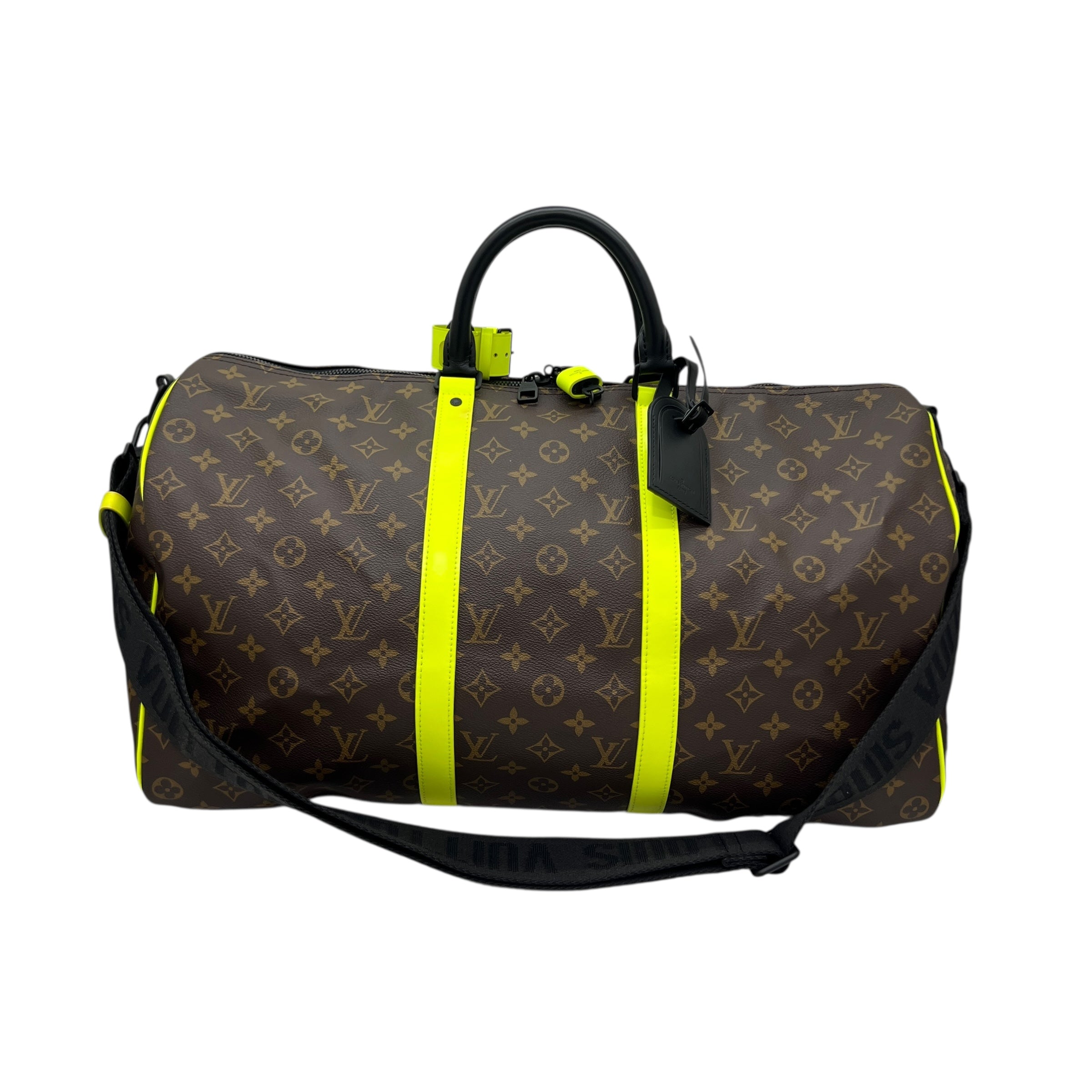 Keepall 50 Bandolière Fluo Yellow