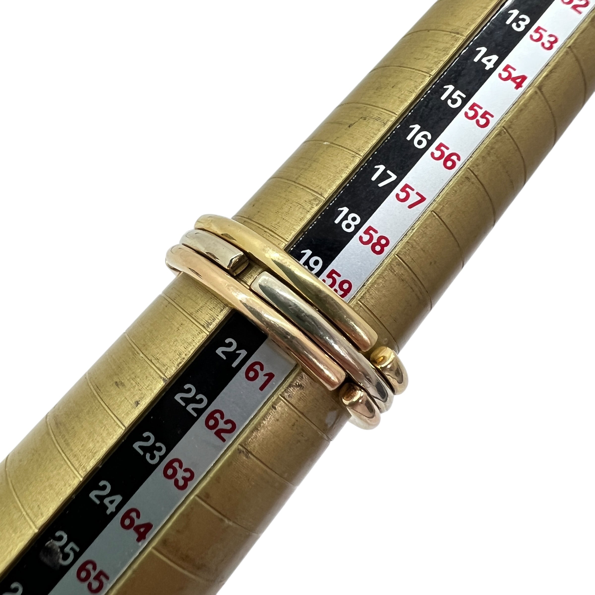 Anello tre ori articolato