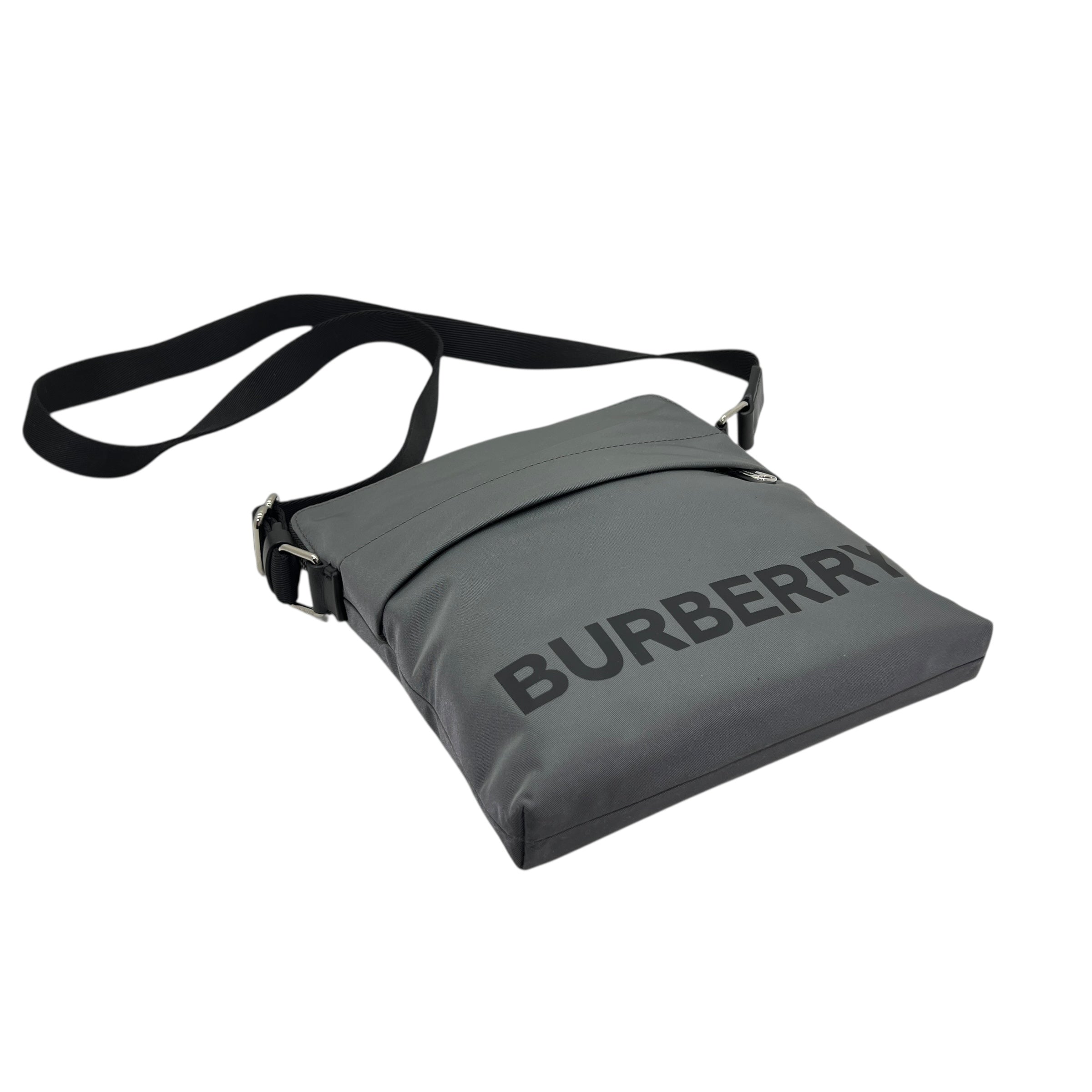 Tracolla in nylon con logo