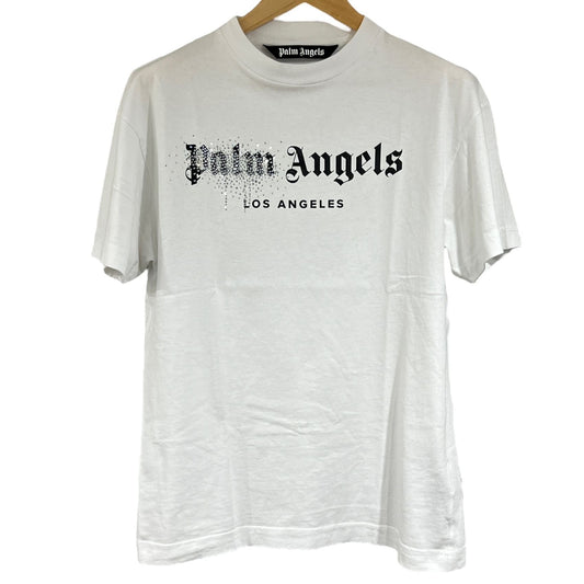 PALM ANGELS LOS ANGELES T-SHIRT CON STRASS TG S