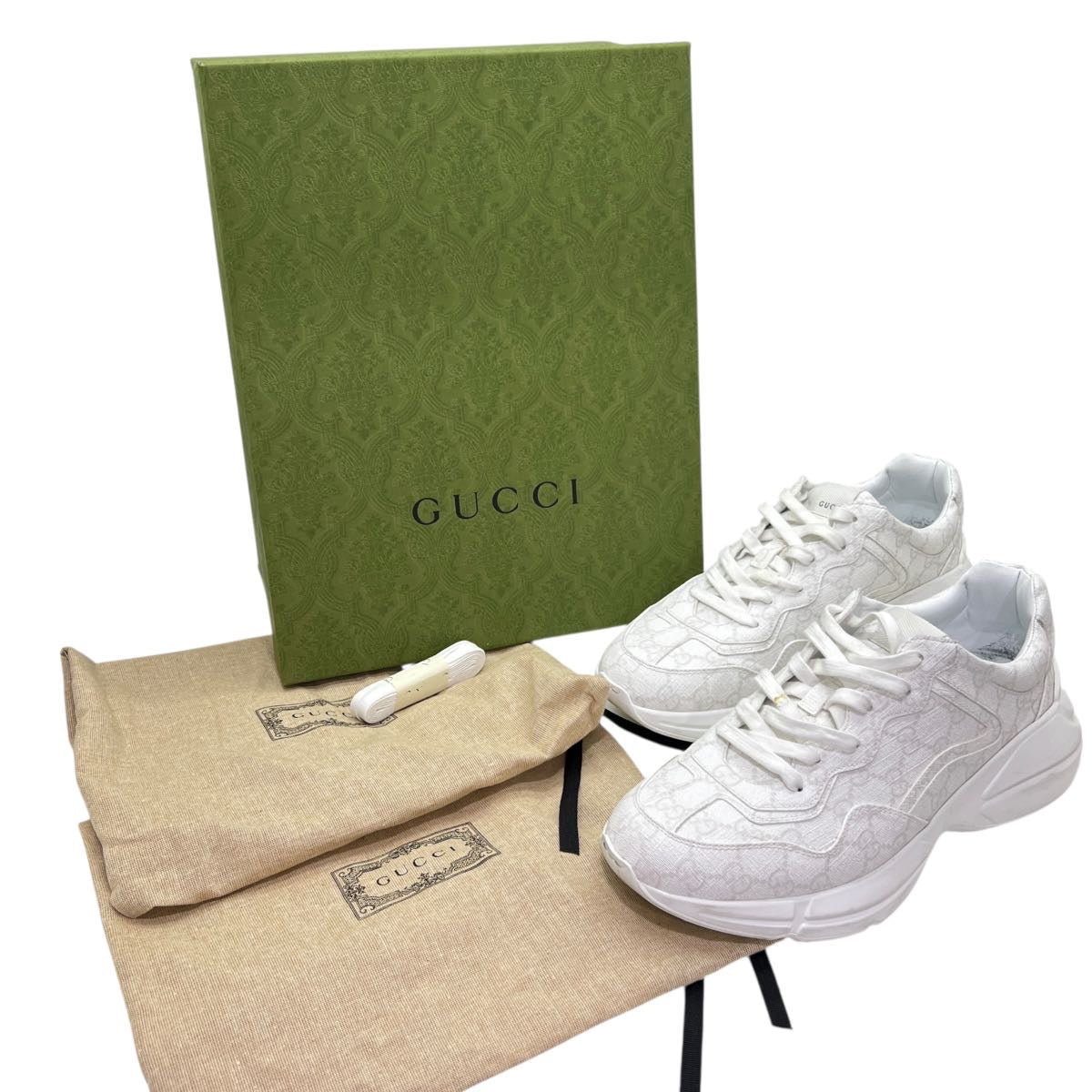 GUCCI SNEAKERS RHYTON GG TG 9 (44)
