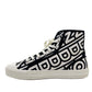 FENDI BY MARC JACOBS DOMINO HIGH SNEAKERS SIZE 43 (FITS 44.5)