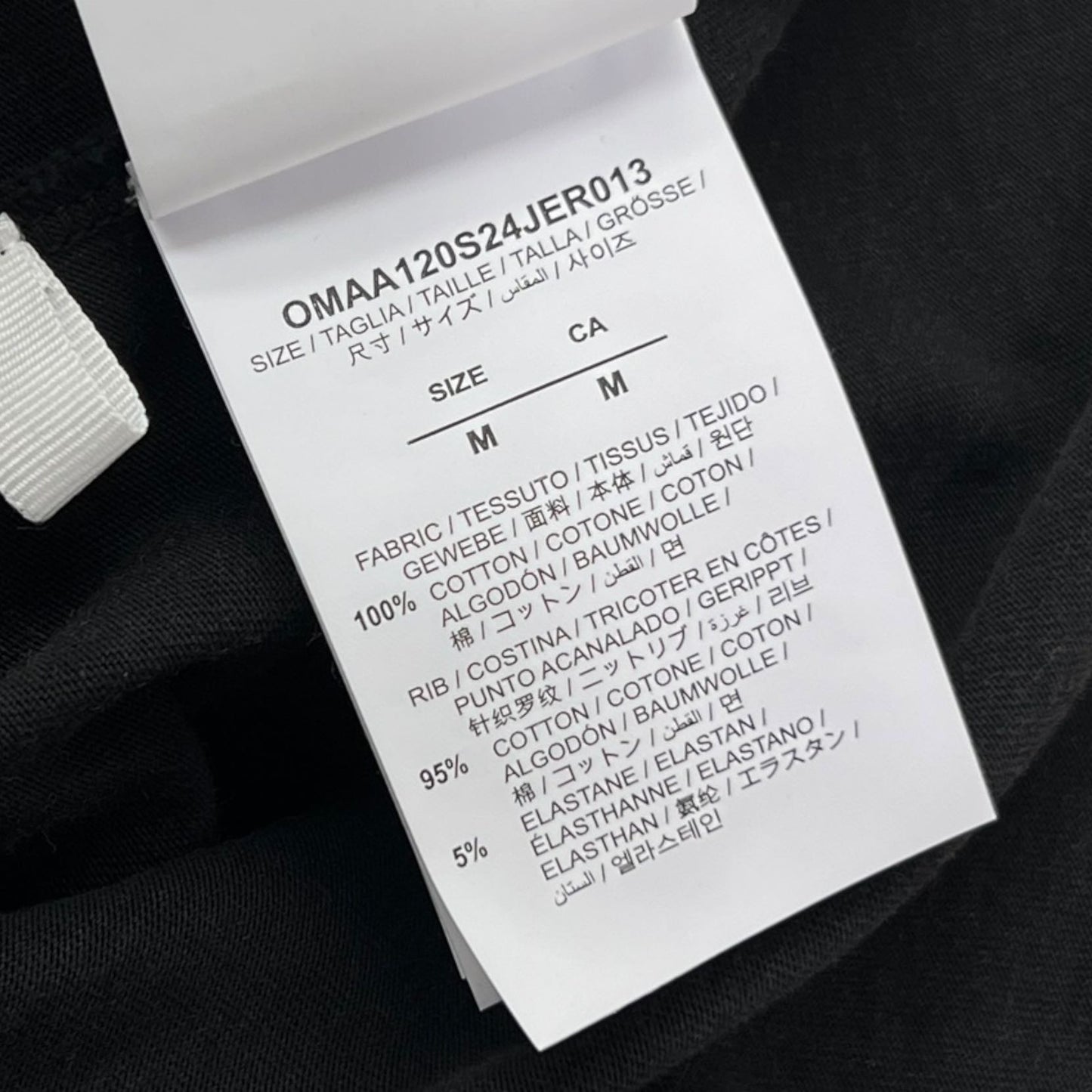 OFF-WHITE BACCHUS SKATE T-SHIRT TG M (VESTE L)