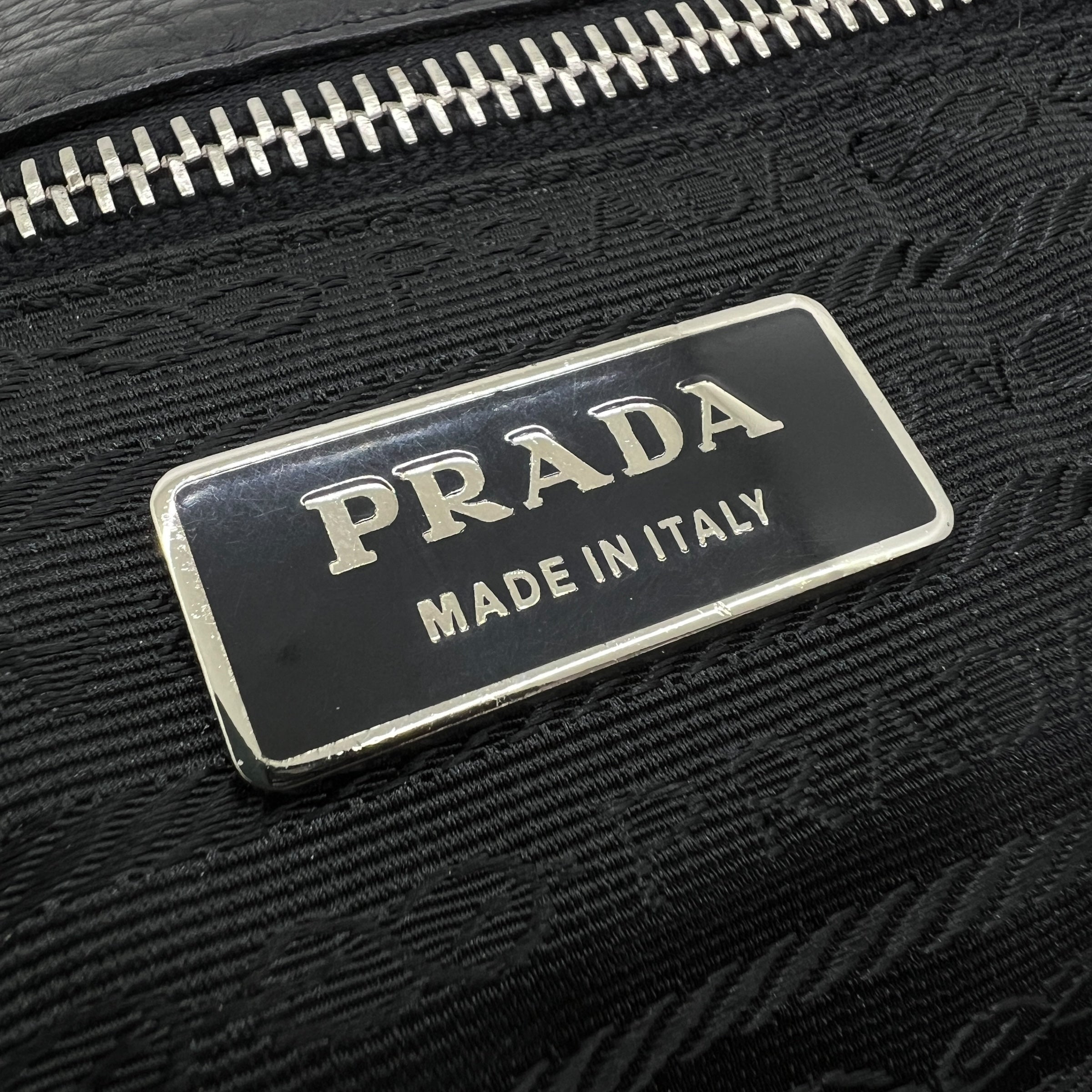 Clasp borsa in pelle daino