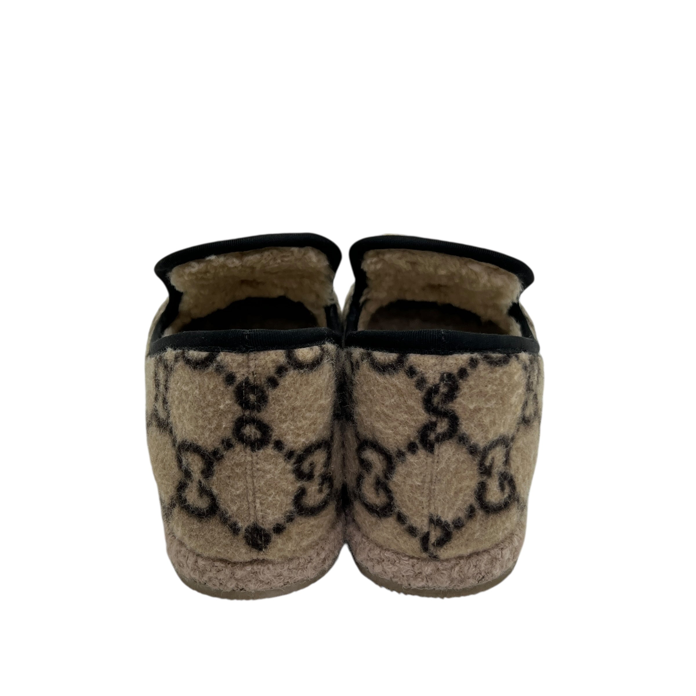 Mocassino Horsebit in lana taglia 36