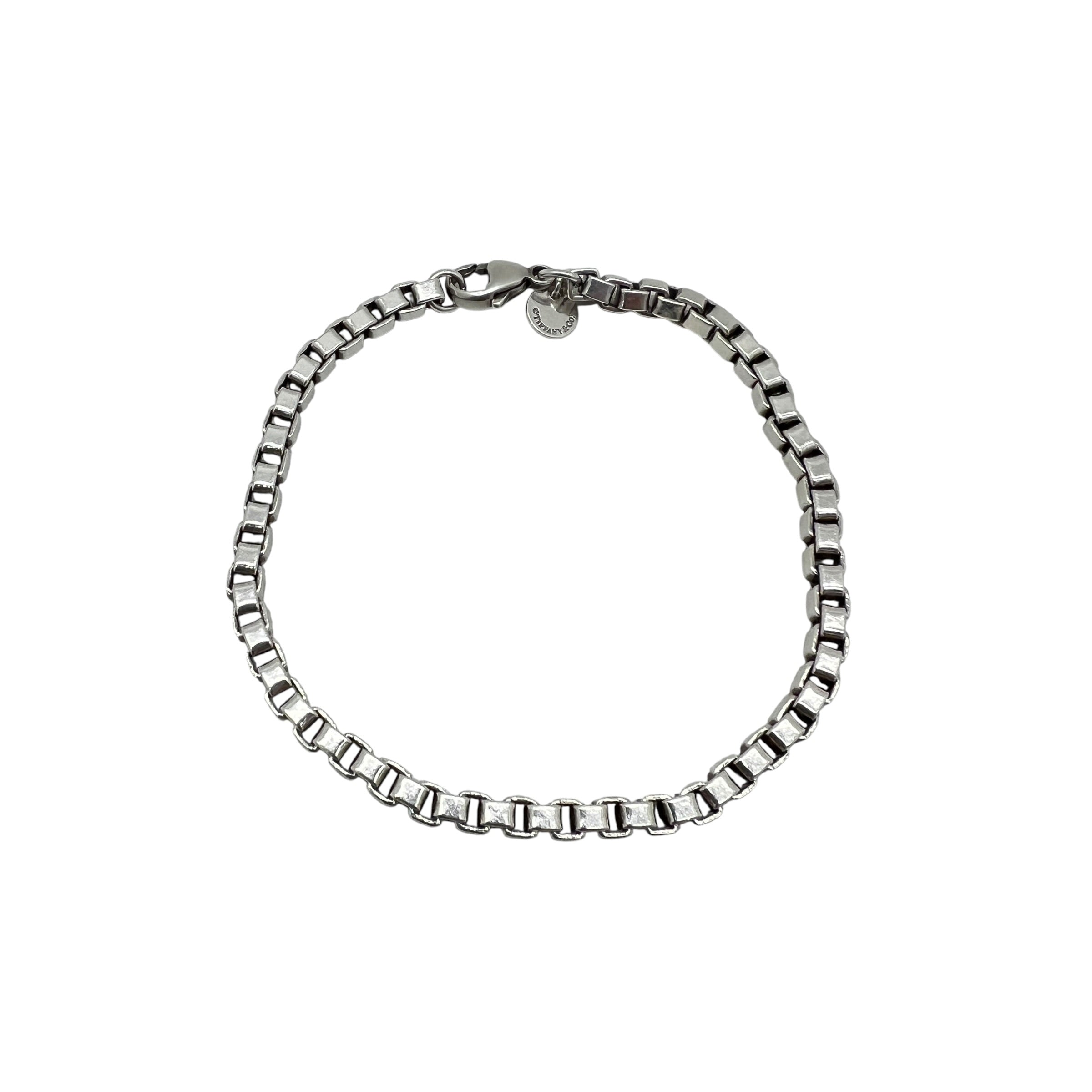 Bracciale a maglia veneziana in argento
