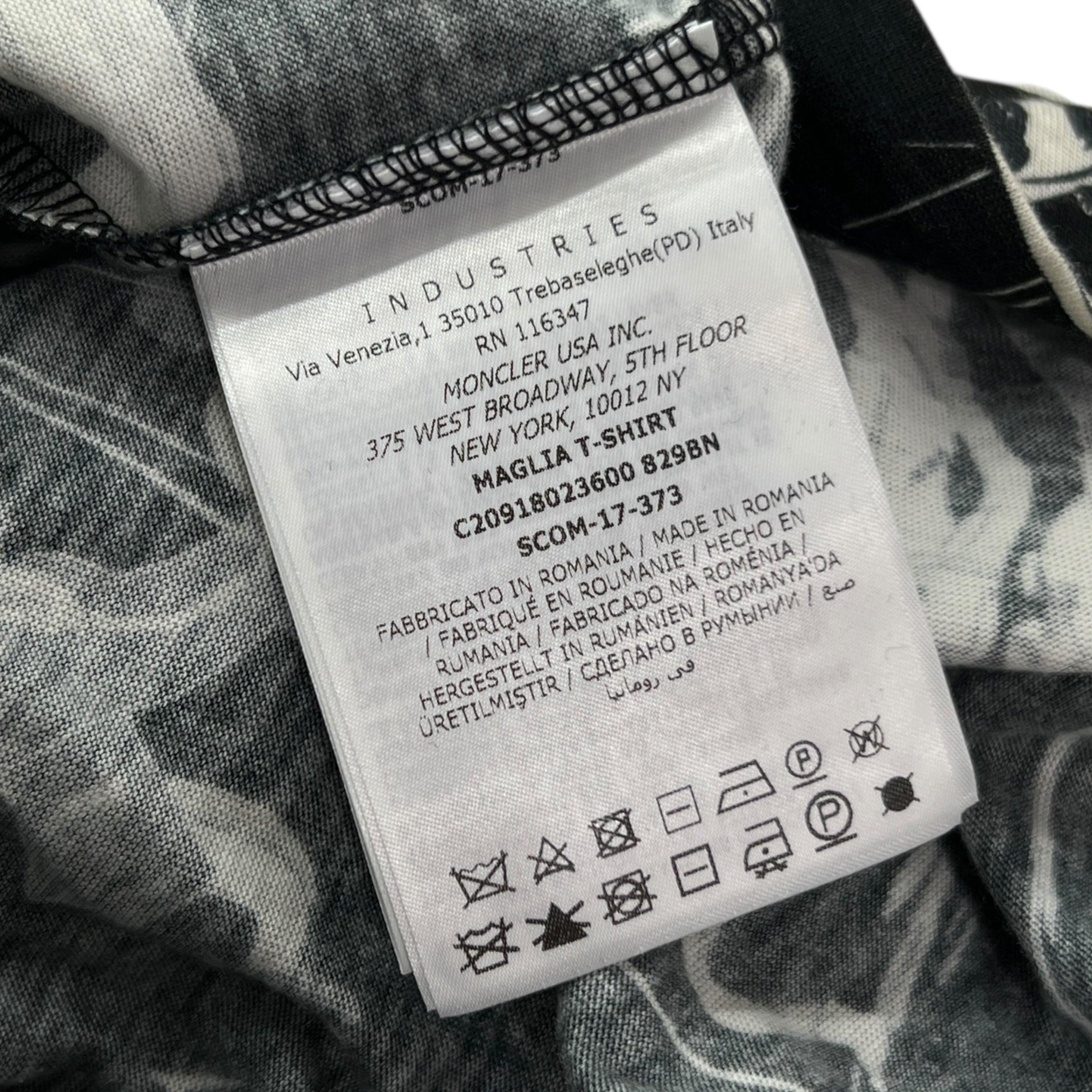 T-shirt Skiing logo taglia M