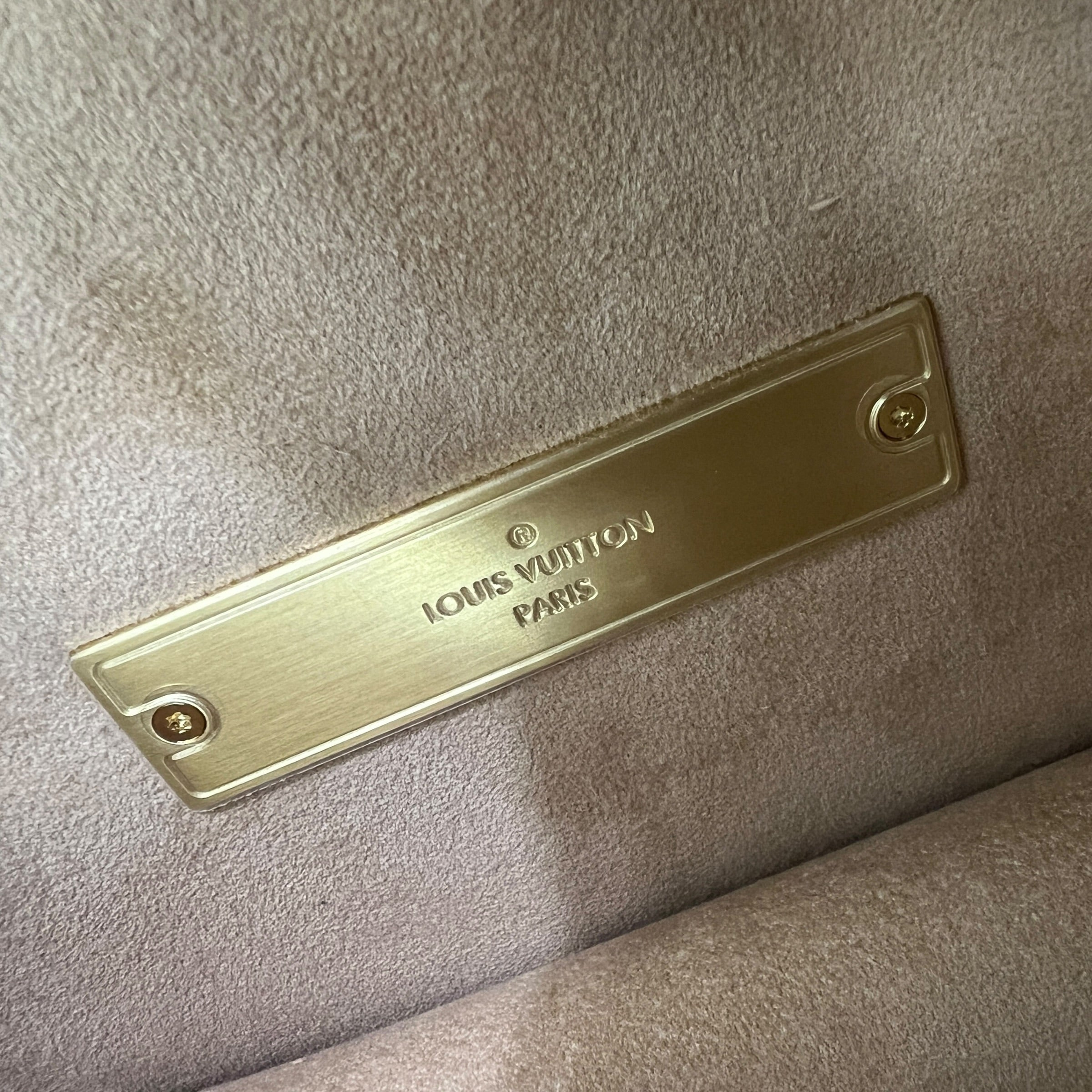 Dauphine Mini metallic gold