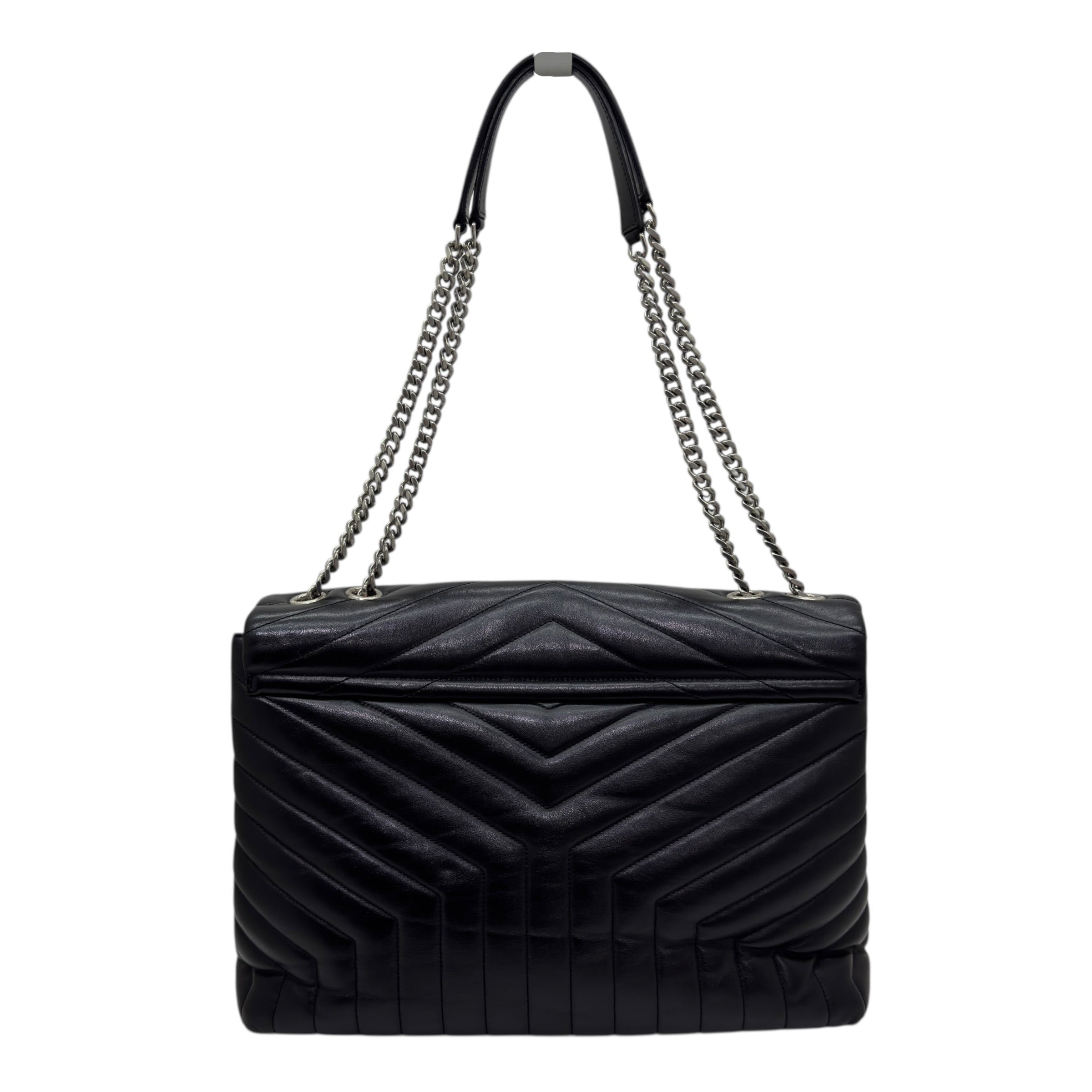 Lou Lou grande in pelle di agnello trapuntata