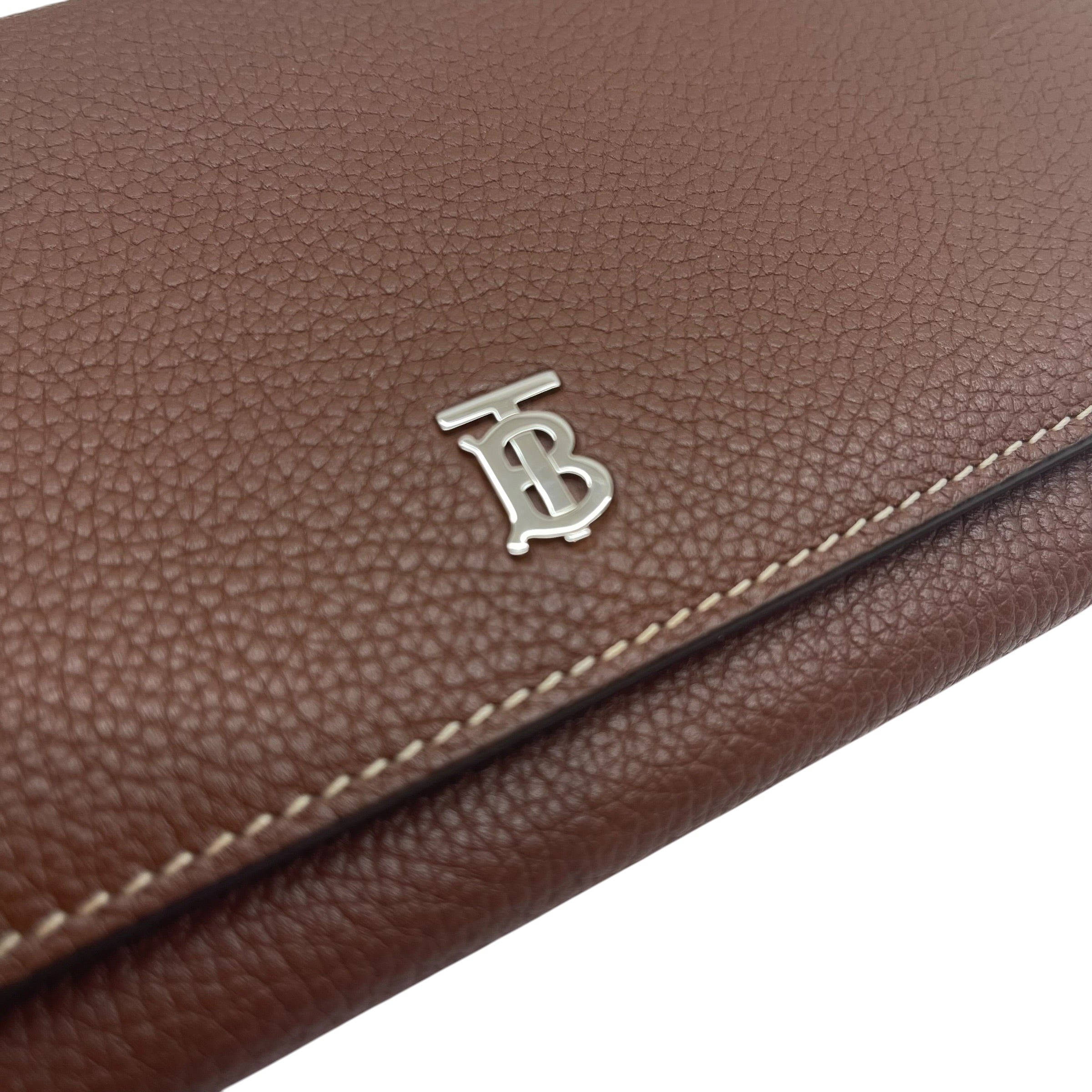 Portafoglio in pelle con tracolla