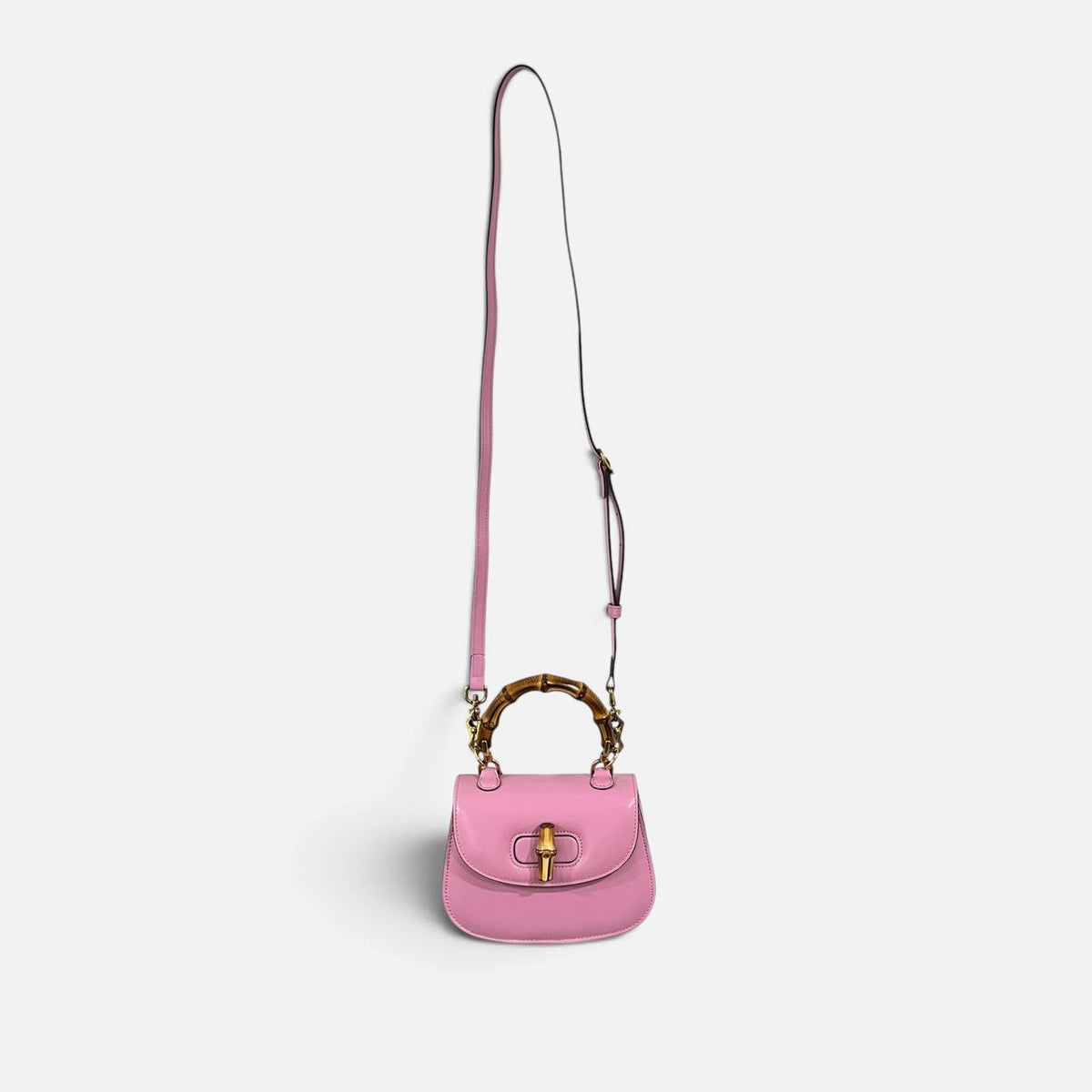 Bamboo mini borsa a tracolla