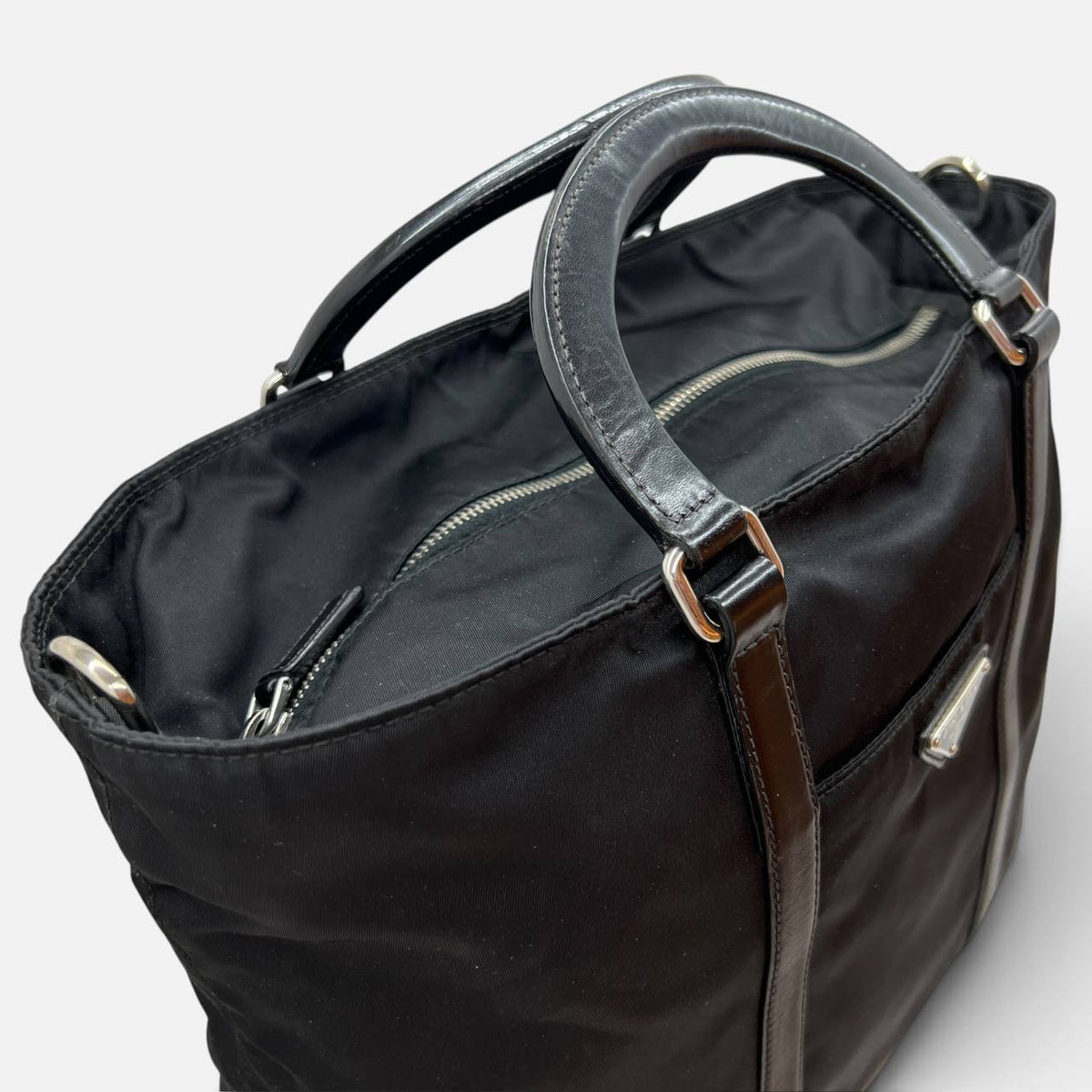 Borsa a mano in Nylon