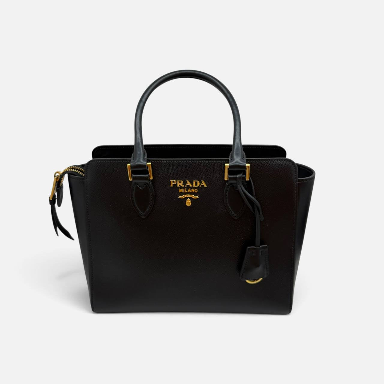 Borsa a mano in saffiano