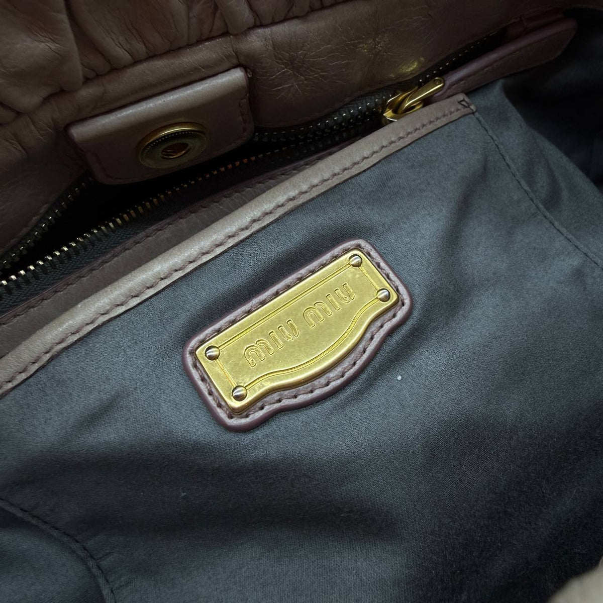 Borsa a mano/tracolla in pelle rosa cipria