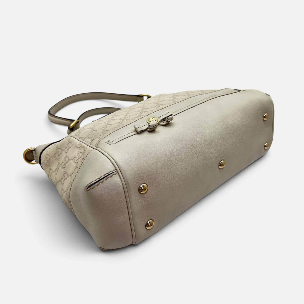 Borsa a mano vintage in pelle GUCCISSIMA
