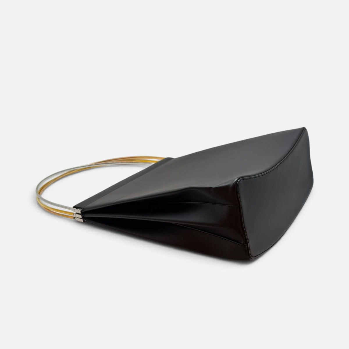 Borsa a mano vintage Trinity in pelle