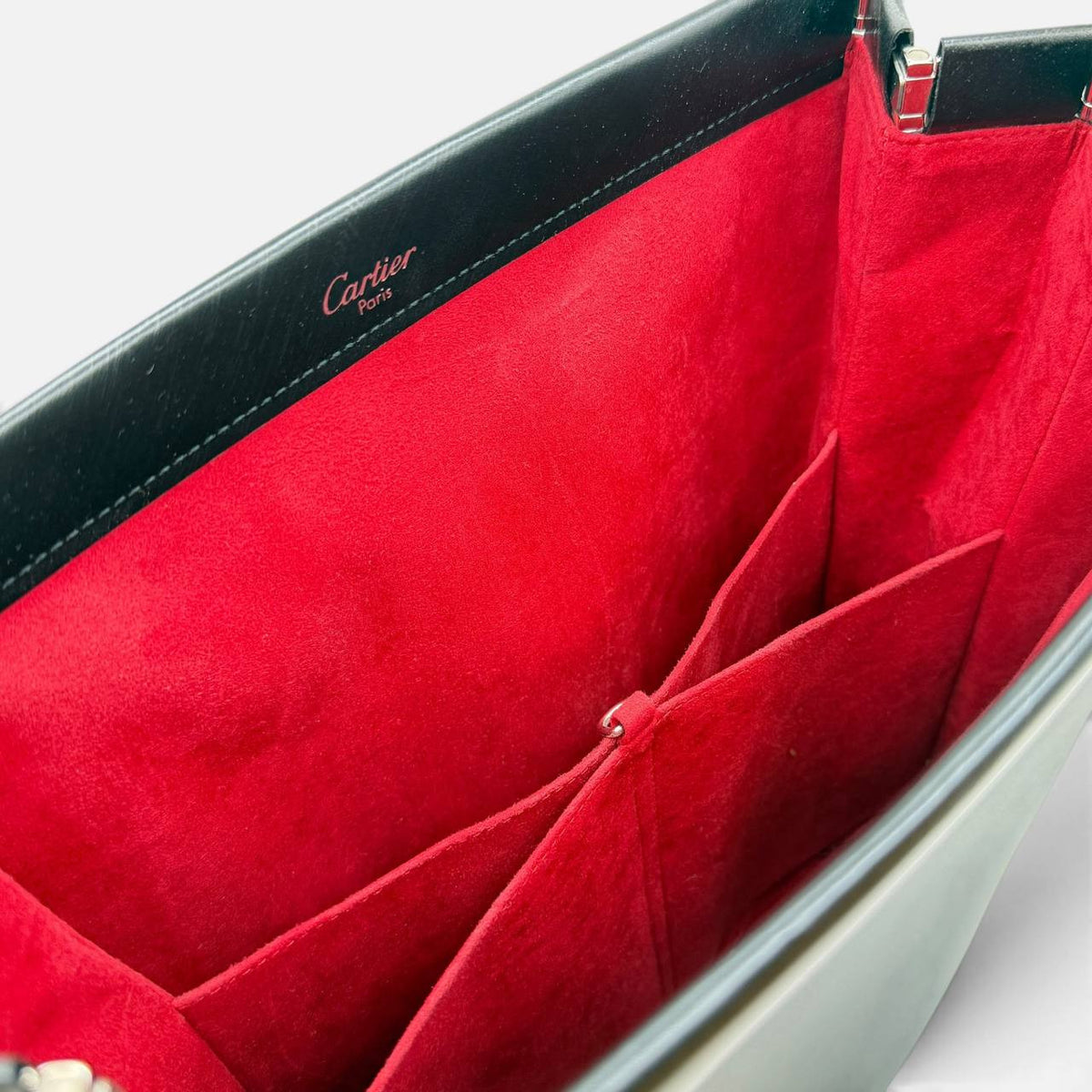 Borsa a mano vintage Trinity in pelle