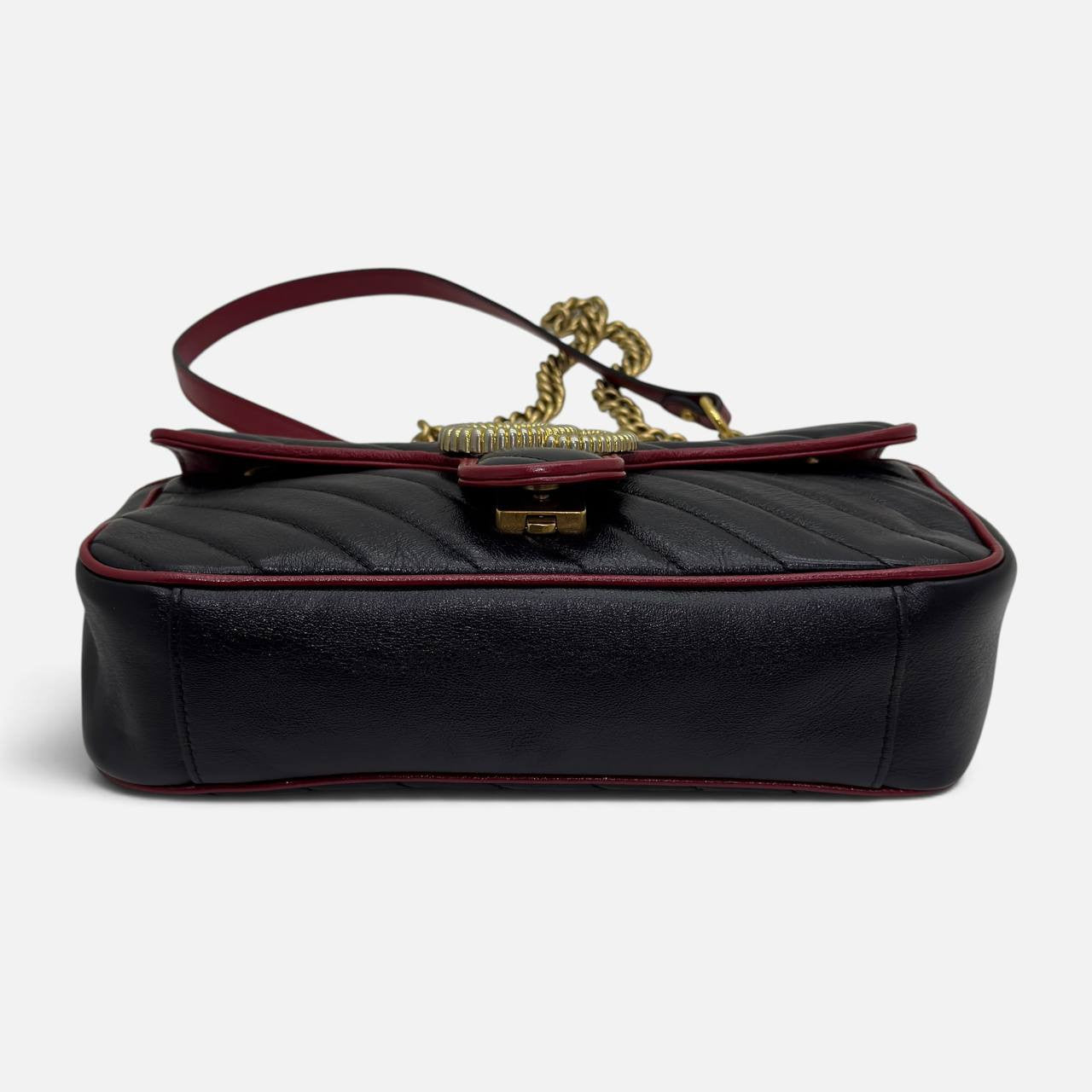 Borsa a spalla GG Marmont misura media