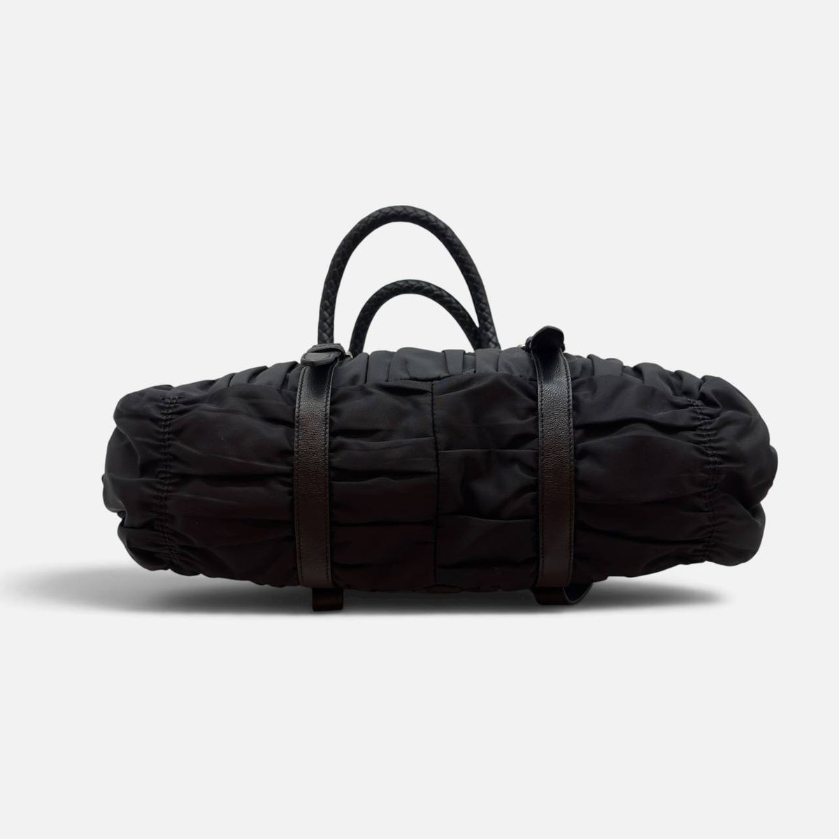 Borsa a spalla goffrata