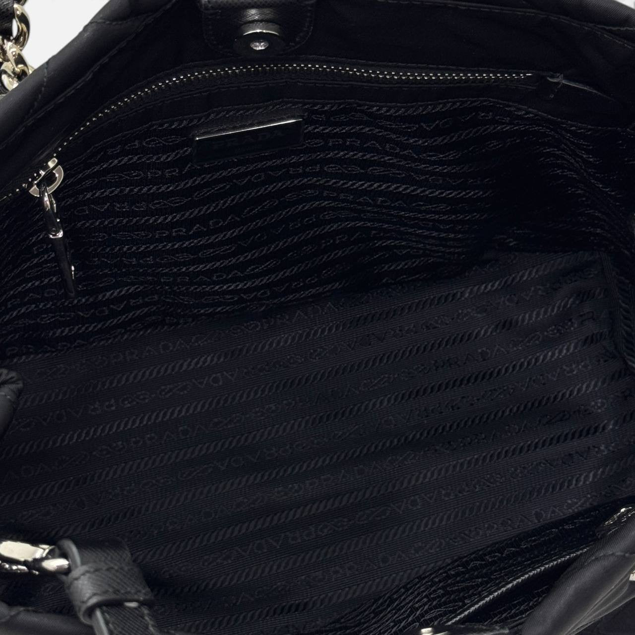Borsa a tracolla in Nylon trapuntato