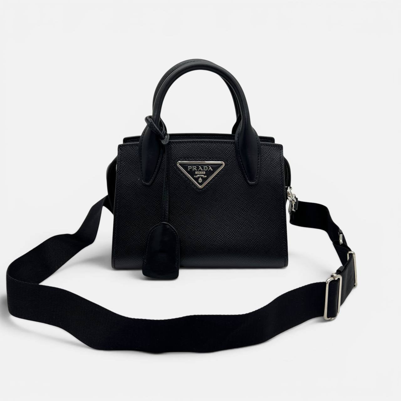 Borsa a tracolla in Saffiano