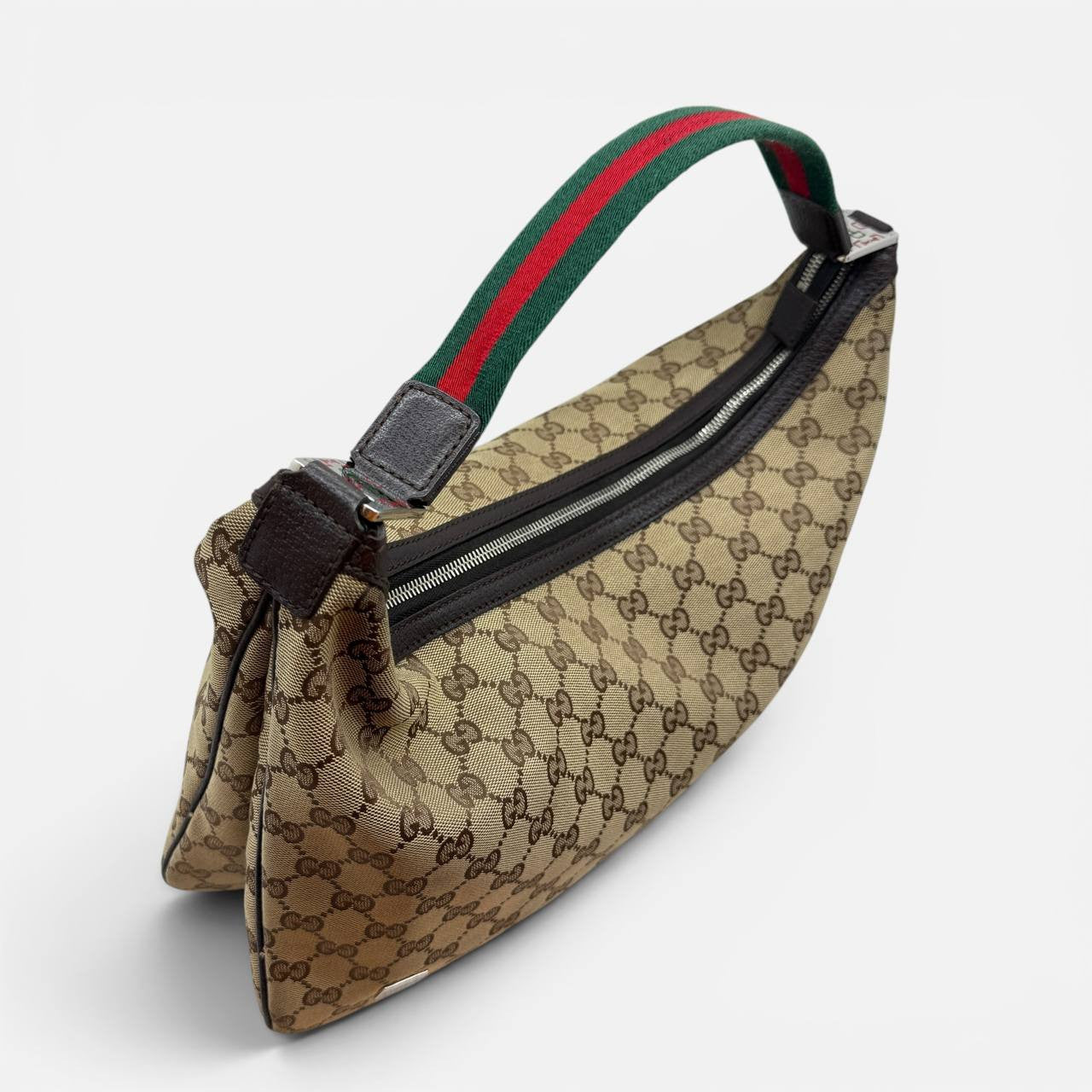 Borsa Hobo in tela GG