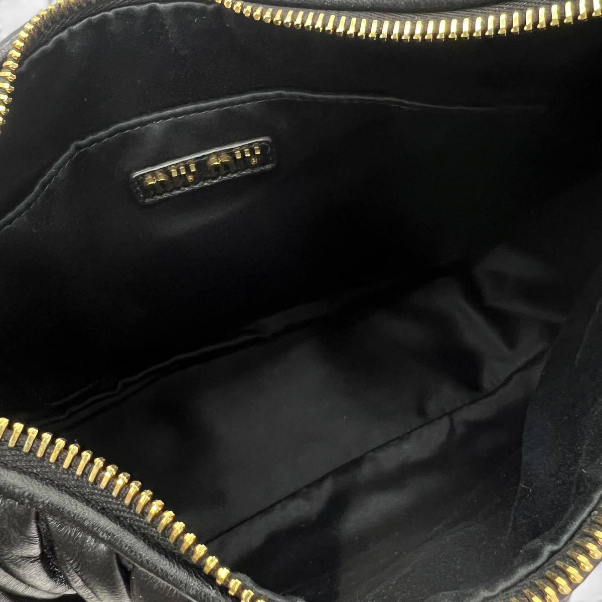 Borsa hobo Wander in nappa matelassè