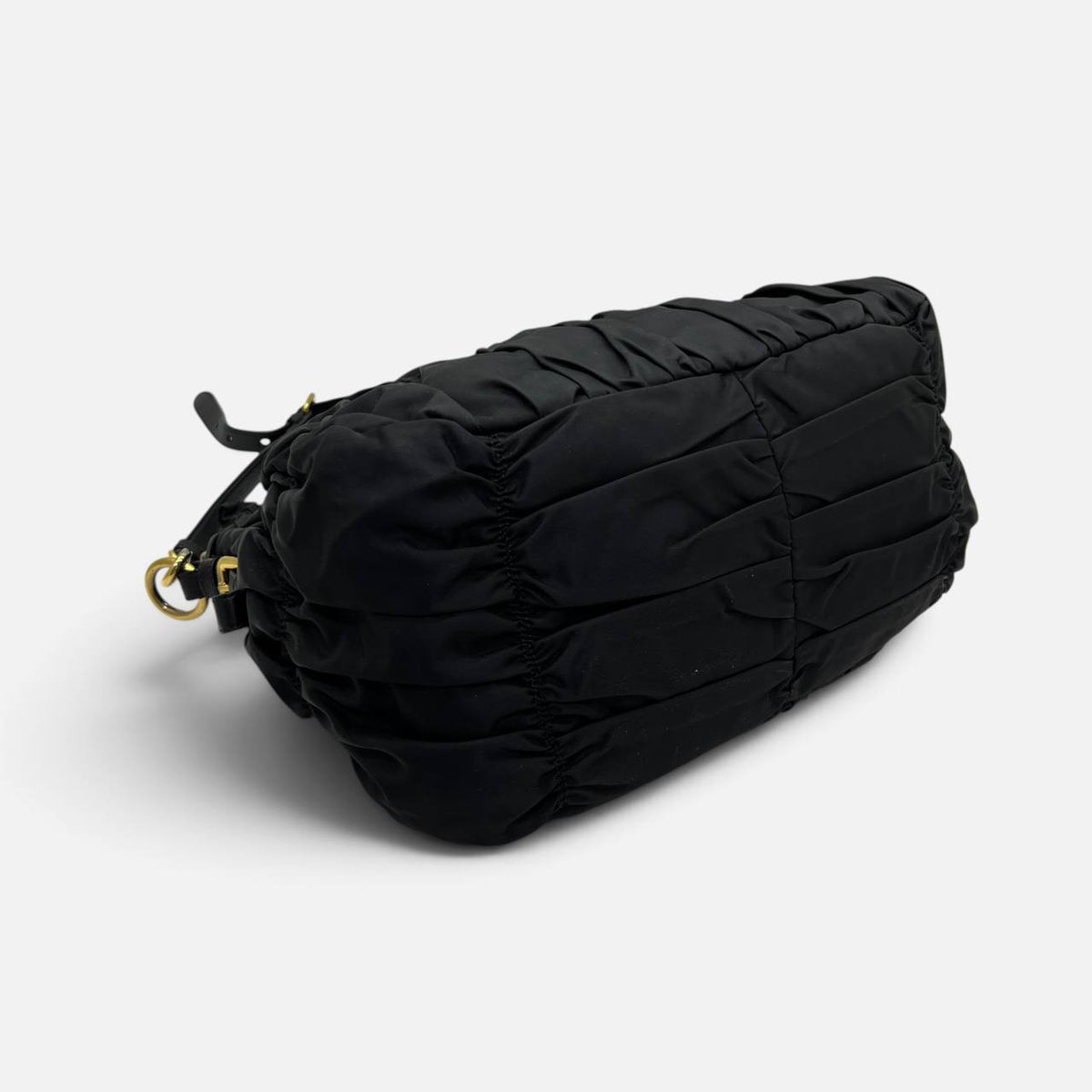 Borsa in Nylon e pelle