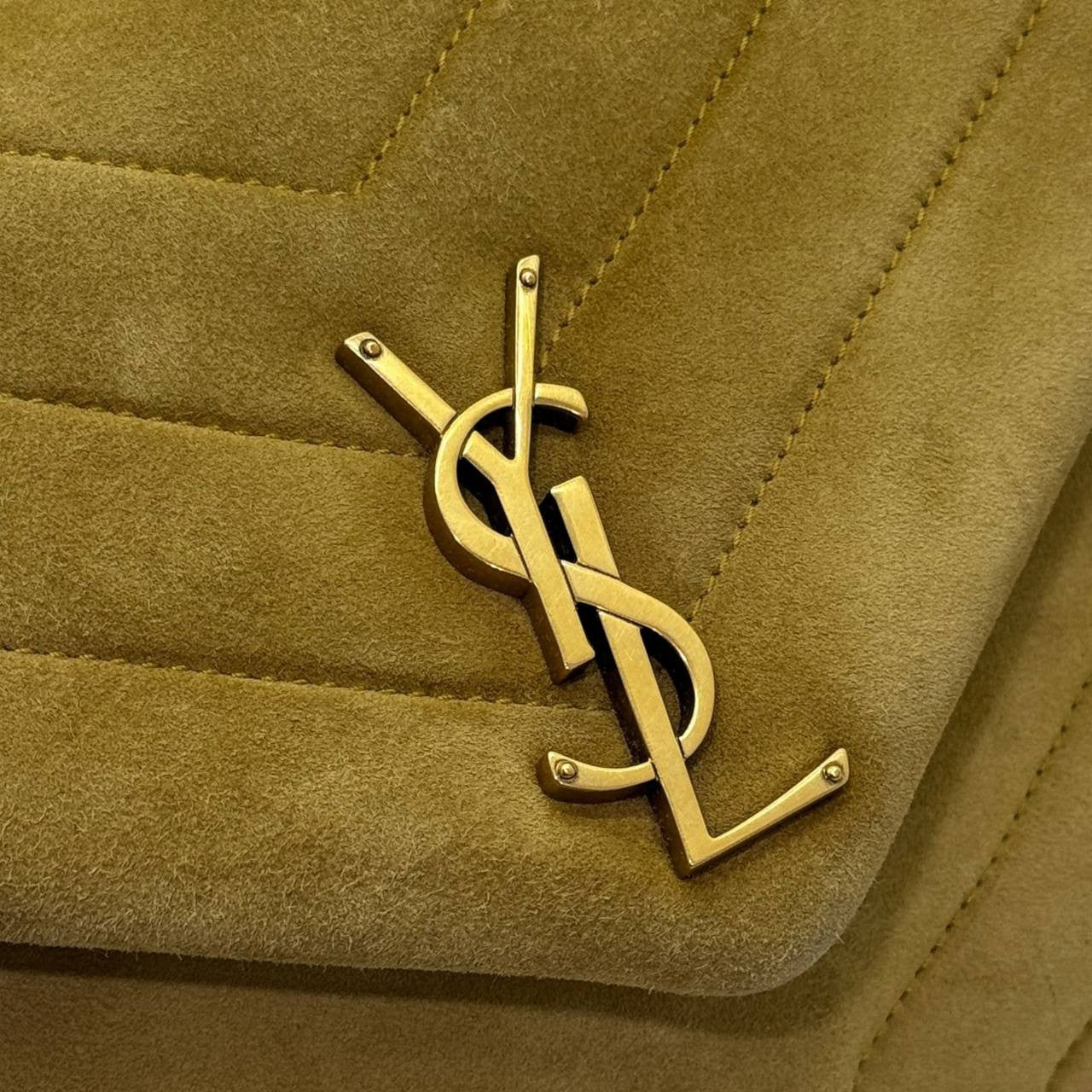 Borsa Loulou piccola in suede