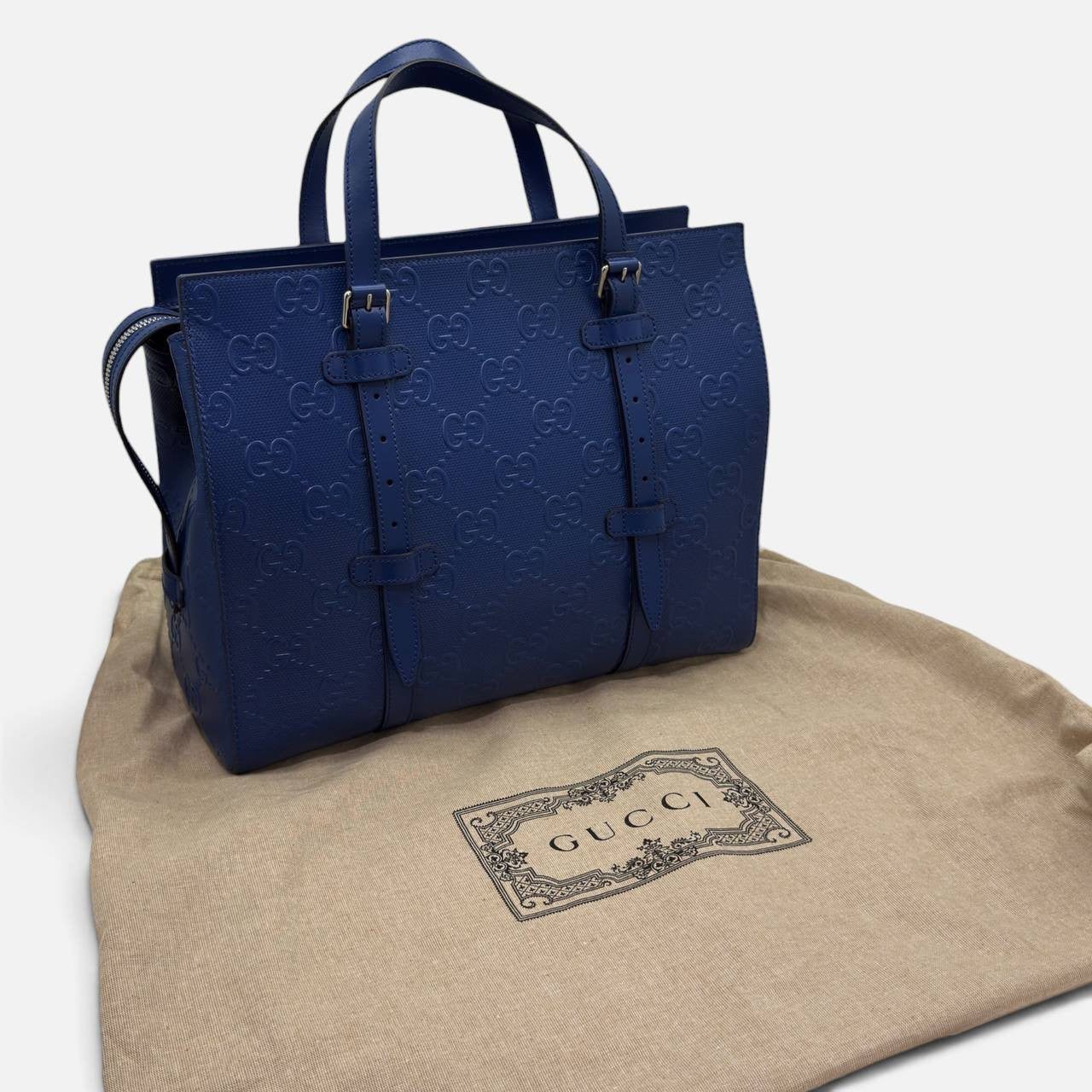 Borsa Shopping con GG in rilievo