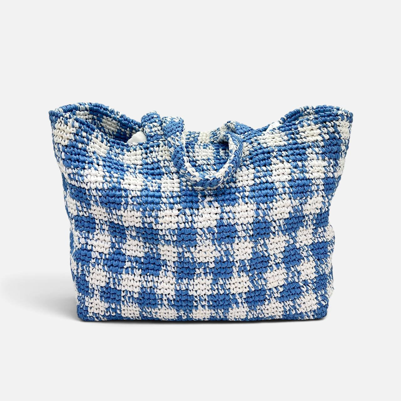 Borsa shopping in raffia