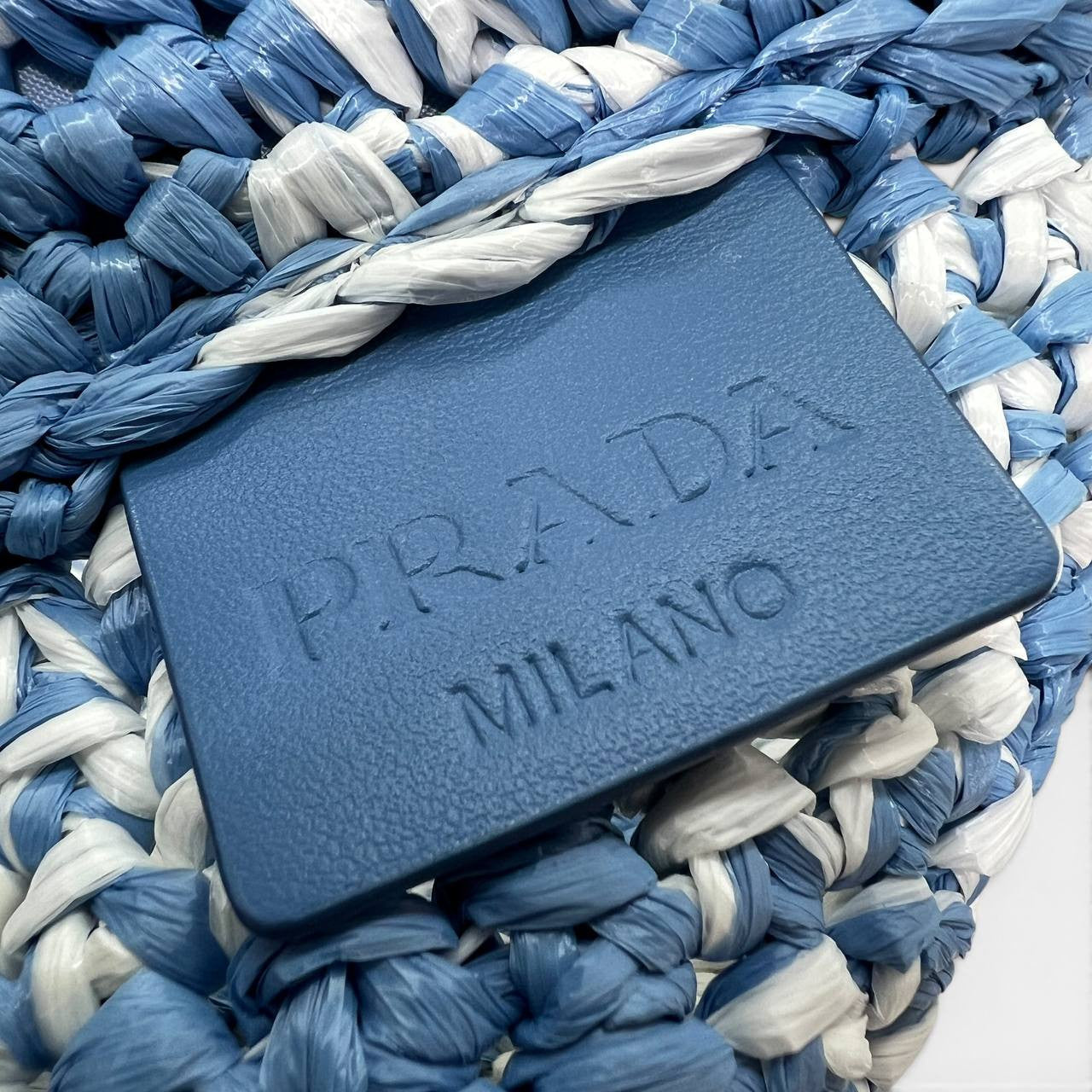 Borsa shopping in raffia