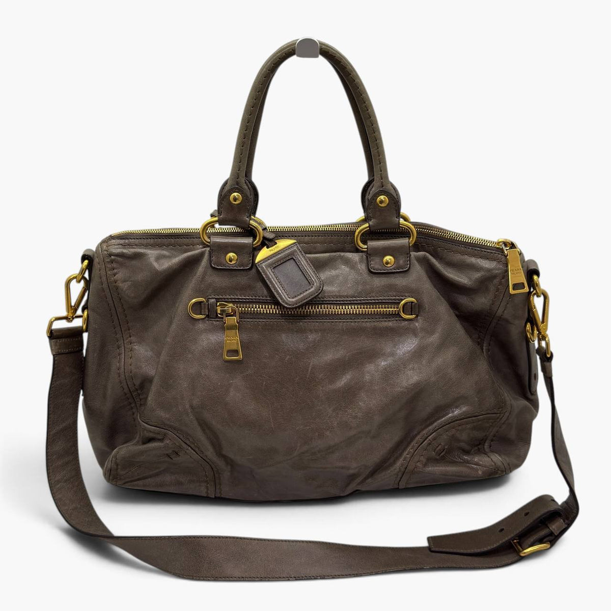 Borsa shopping in vitello Daino