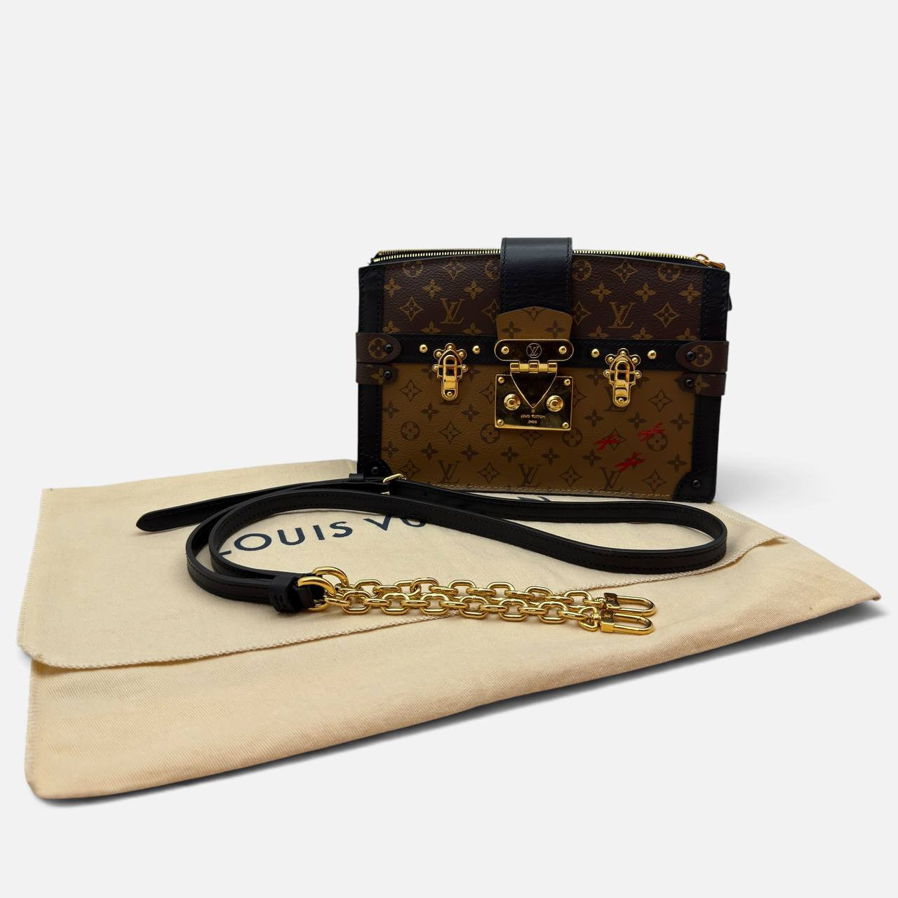 Borsa Trunk Clutch Monogram reverse