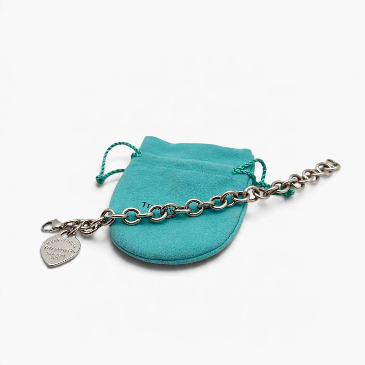 Bracciale Heart Tag in argento