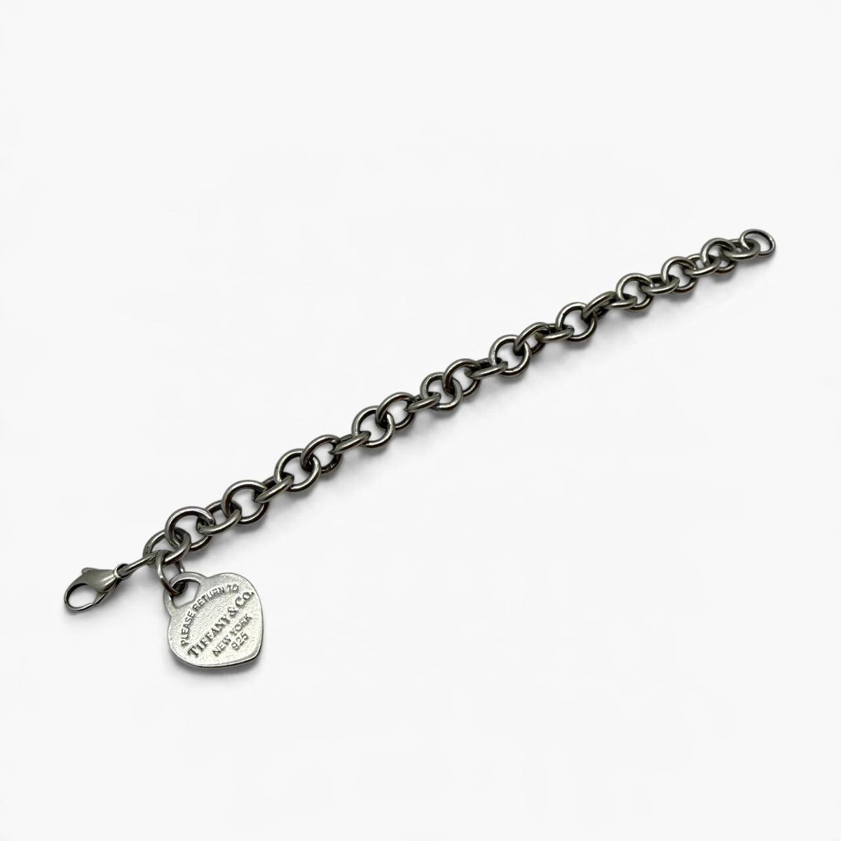 Bracciale Heart Tag in argento