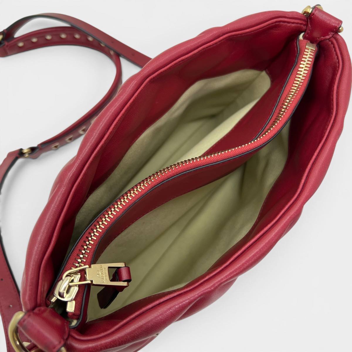Candystud borsa a tracolla in nappa