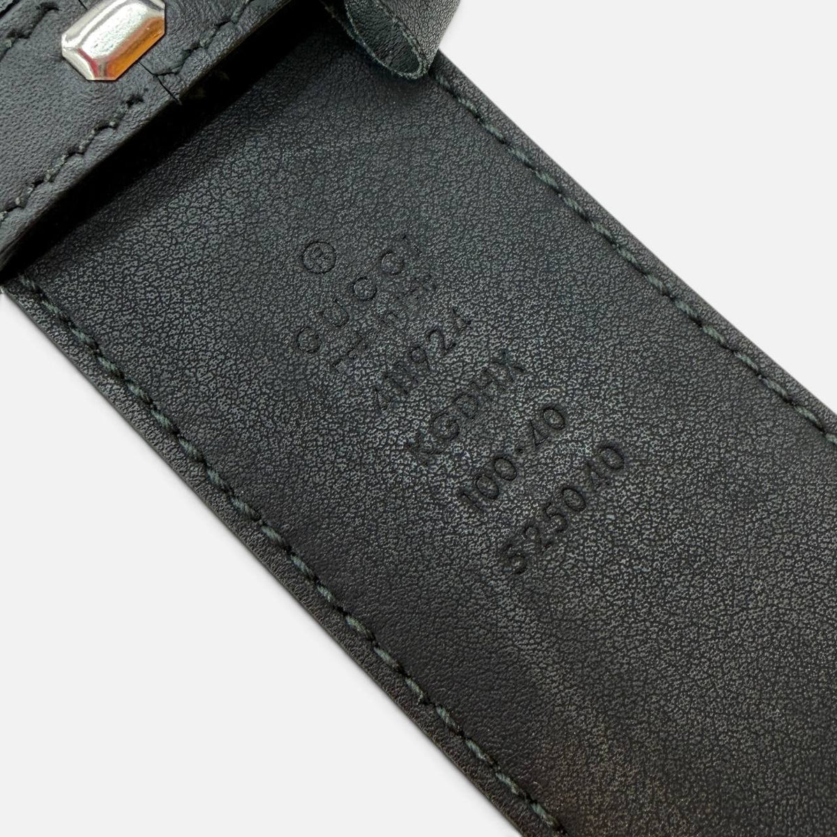 Cintura con fibbia taglia 100