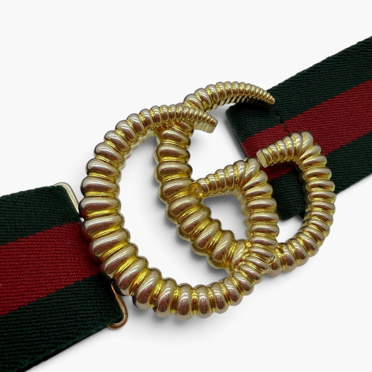 Cintura GG Buckle con banda web